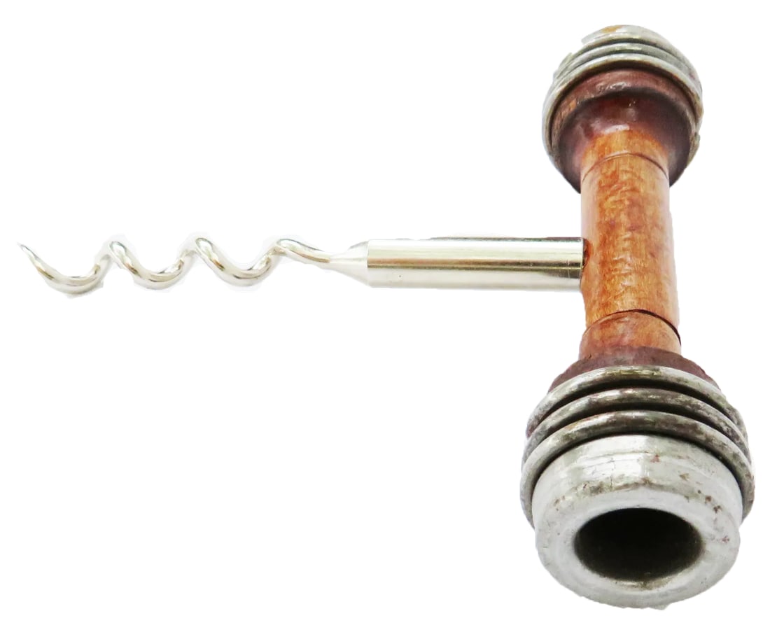 Antique Industrial Bobbin Corkscrew - 2