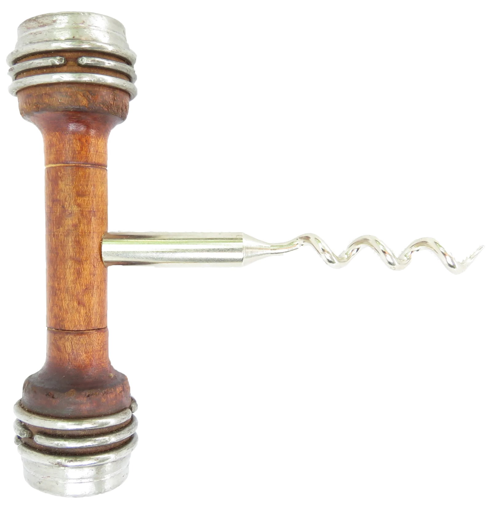 Antique Industrial Bobbin Corkscrew - 3
