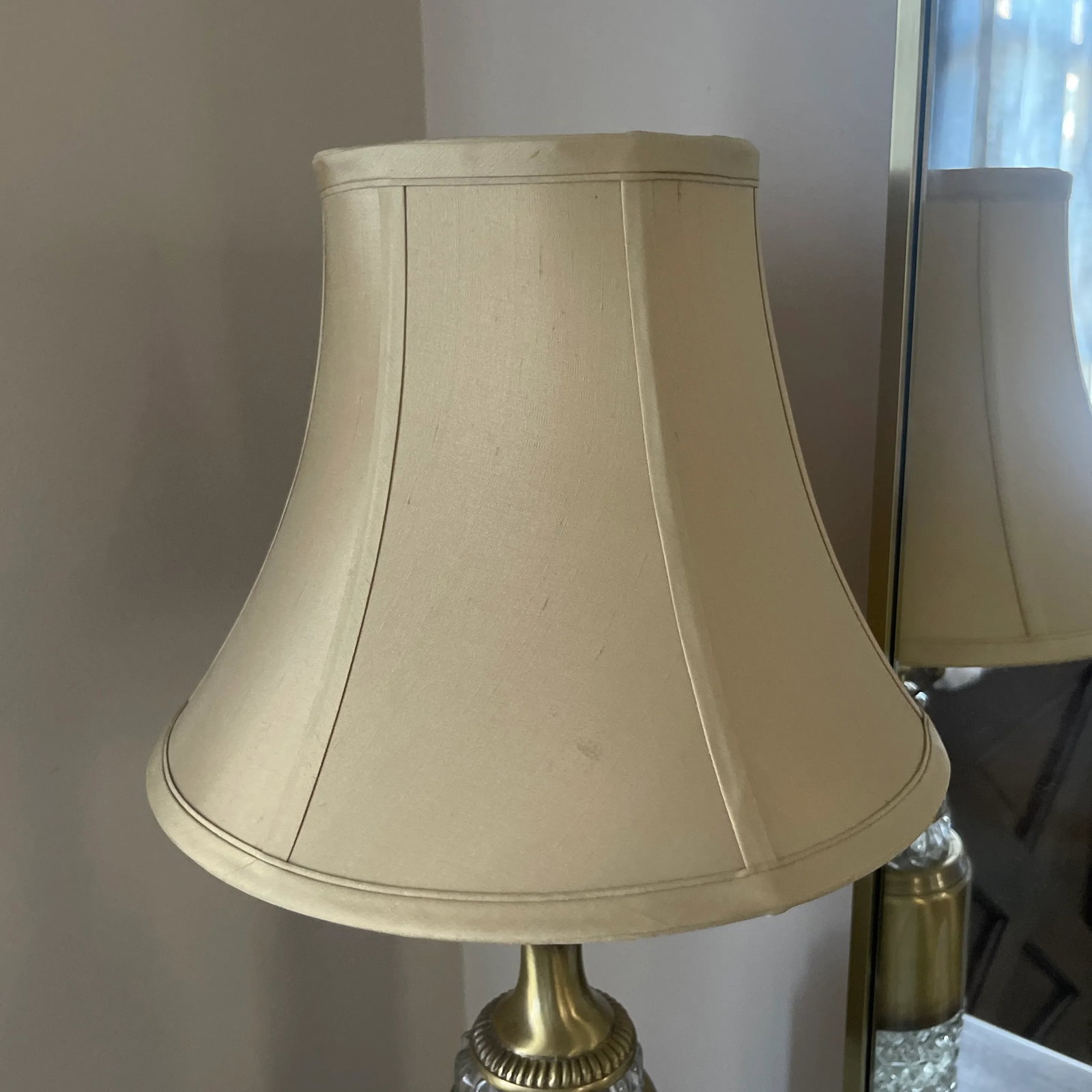 Restoration Hardware Bell Shape Lamp Shade - 2