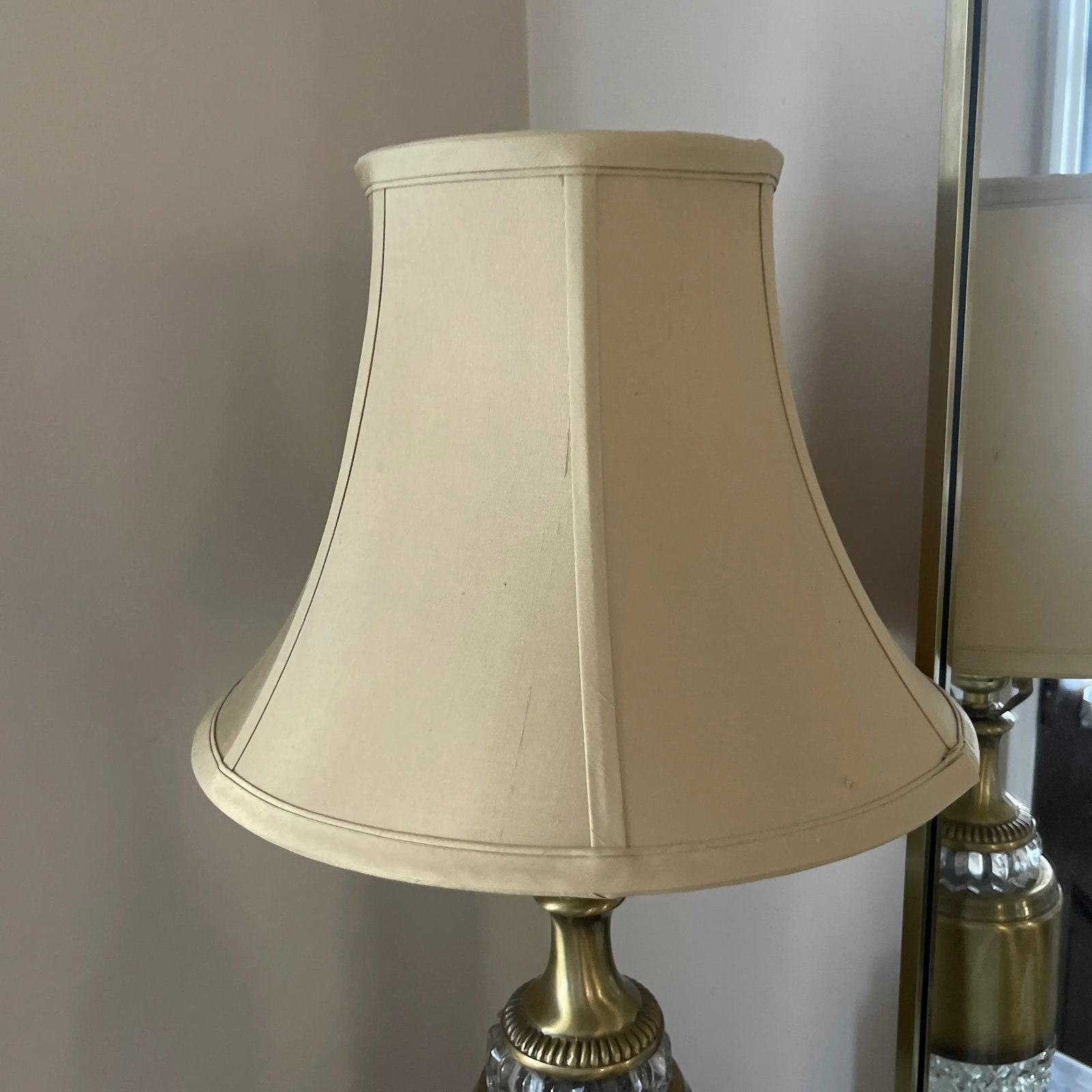 Restoration Hardware Bell Shape Lamp Shade - 3