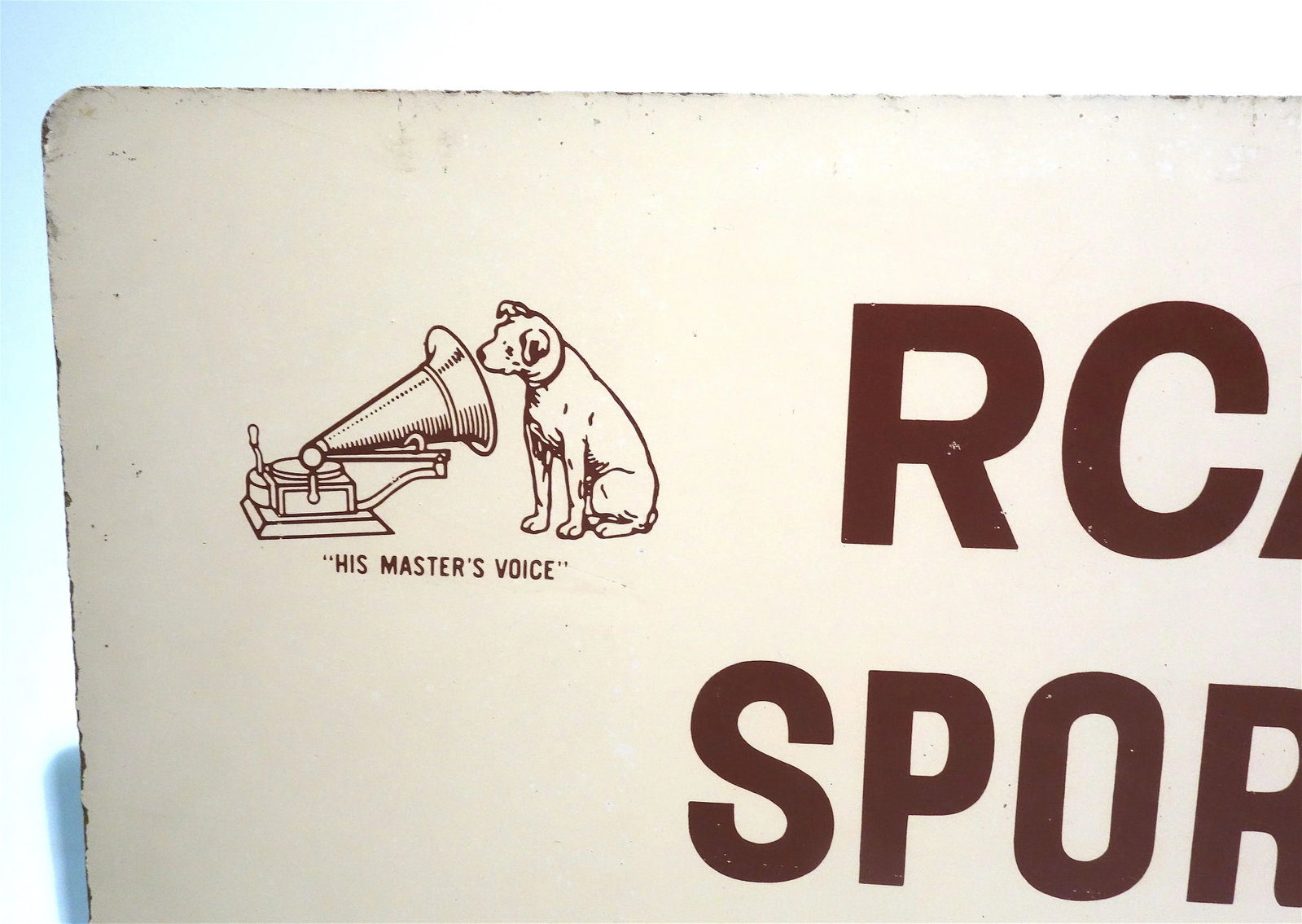 Mid 20th C. RCA TV Advertising Sign - 2