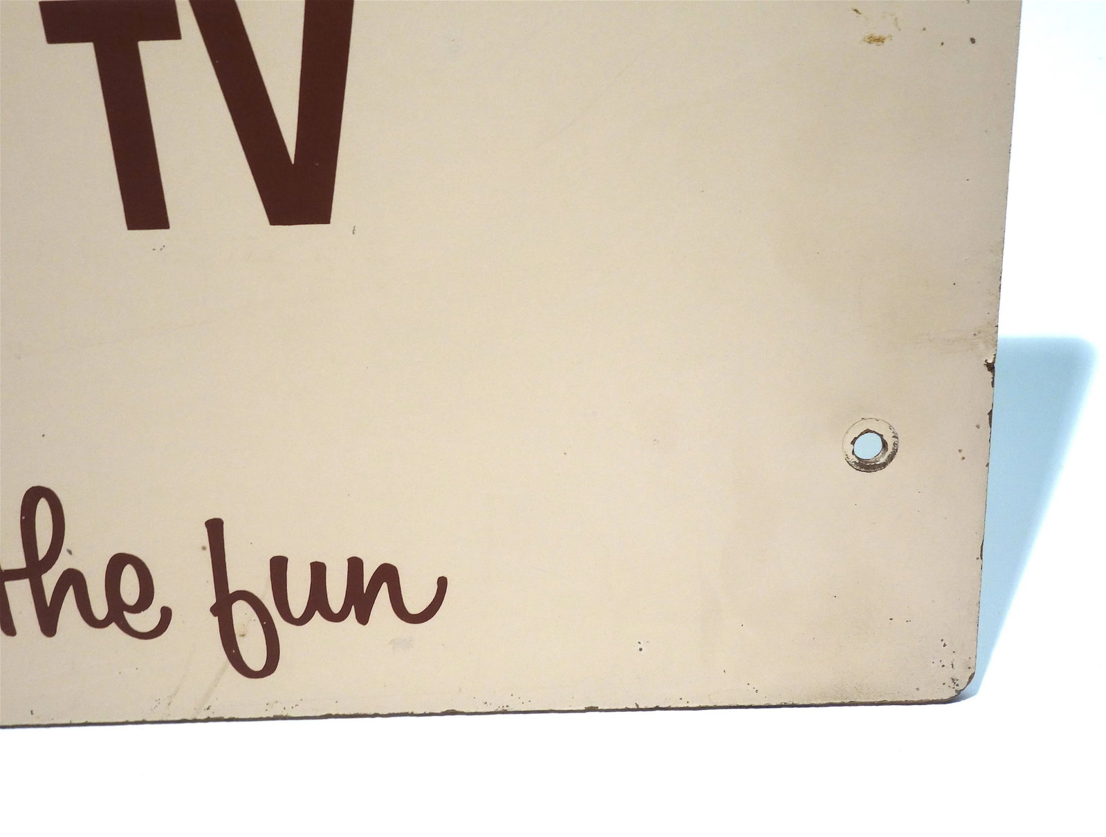 Mid 20th C. RCA TV Advertising Sign - 4