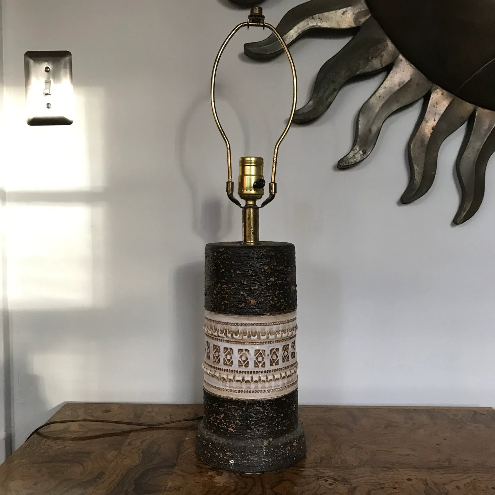 Italian Pottery Lamp by Nuovo Rinascimento - 2