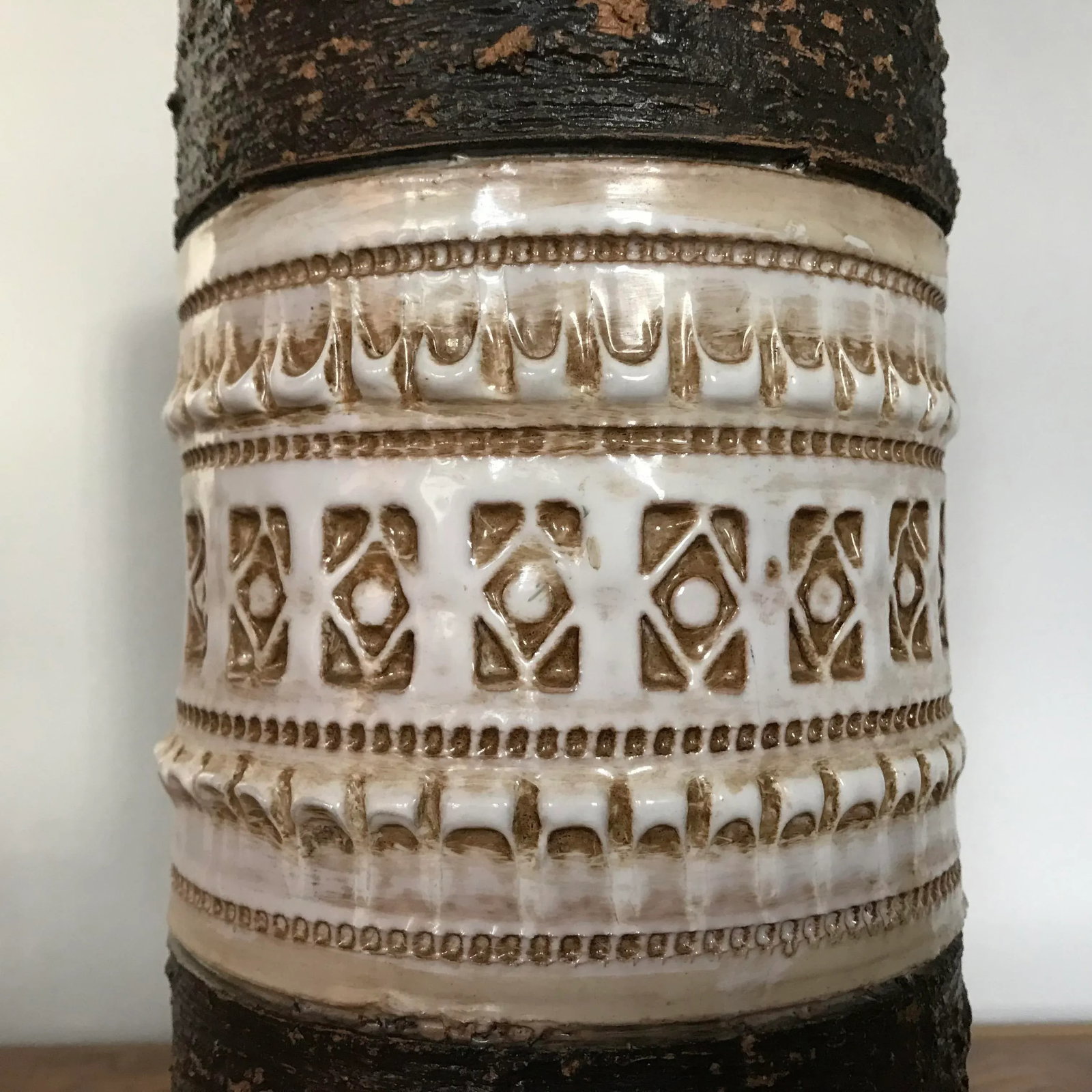 Italian Pottery Lamp by Nuovo Rinascimento - 4