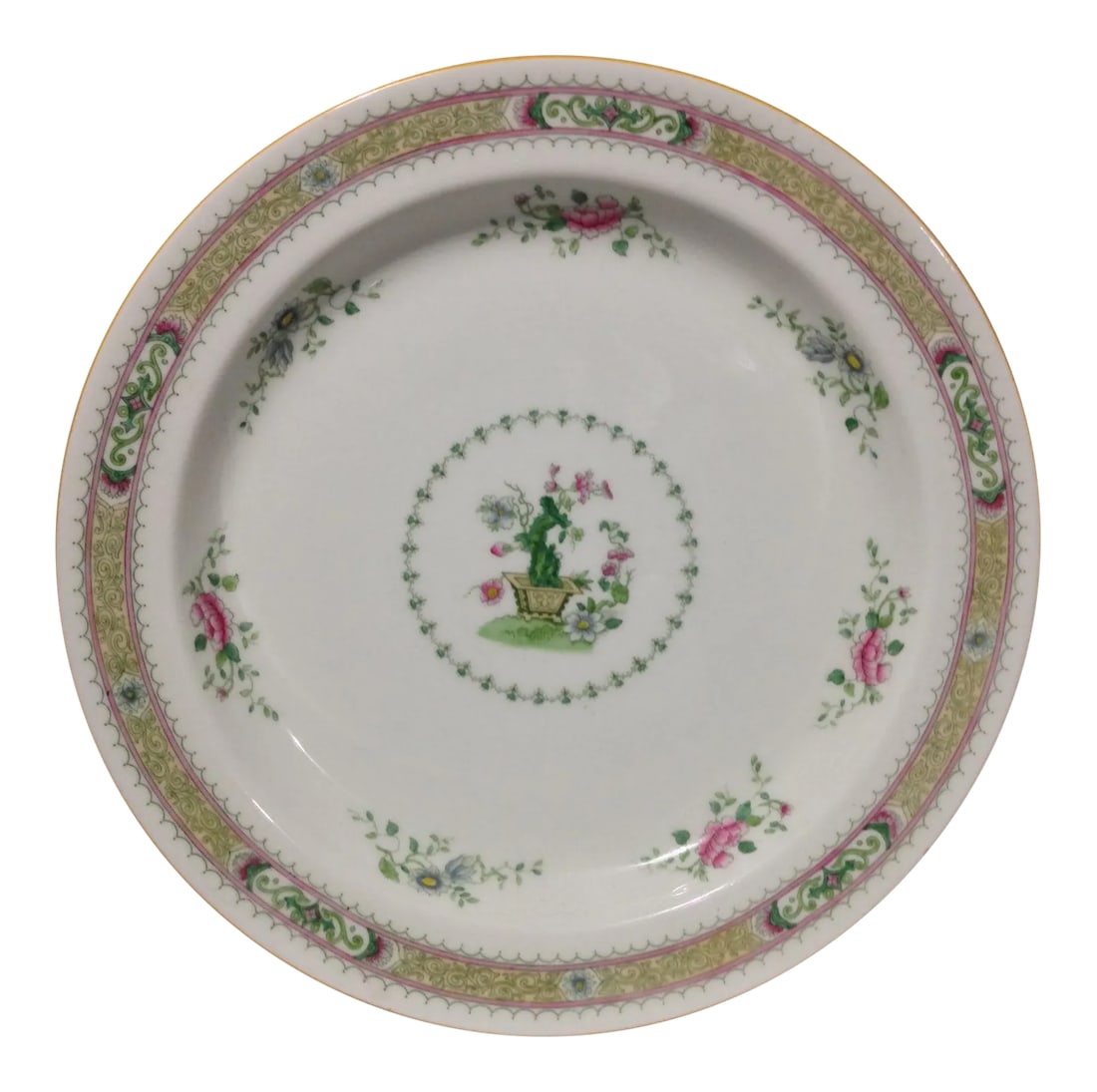 Early 20th Century Royal Doulton Charger Plate: Large Royal Doulton plate for your wall or table. It was previously used as a wall hanging. Condition: Alterations: Original Condition Unaltered Imperfections: Some Imperfections Condition Notes: