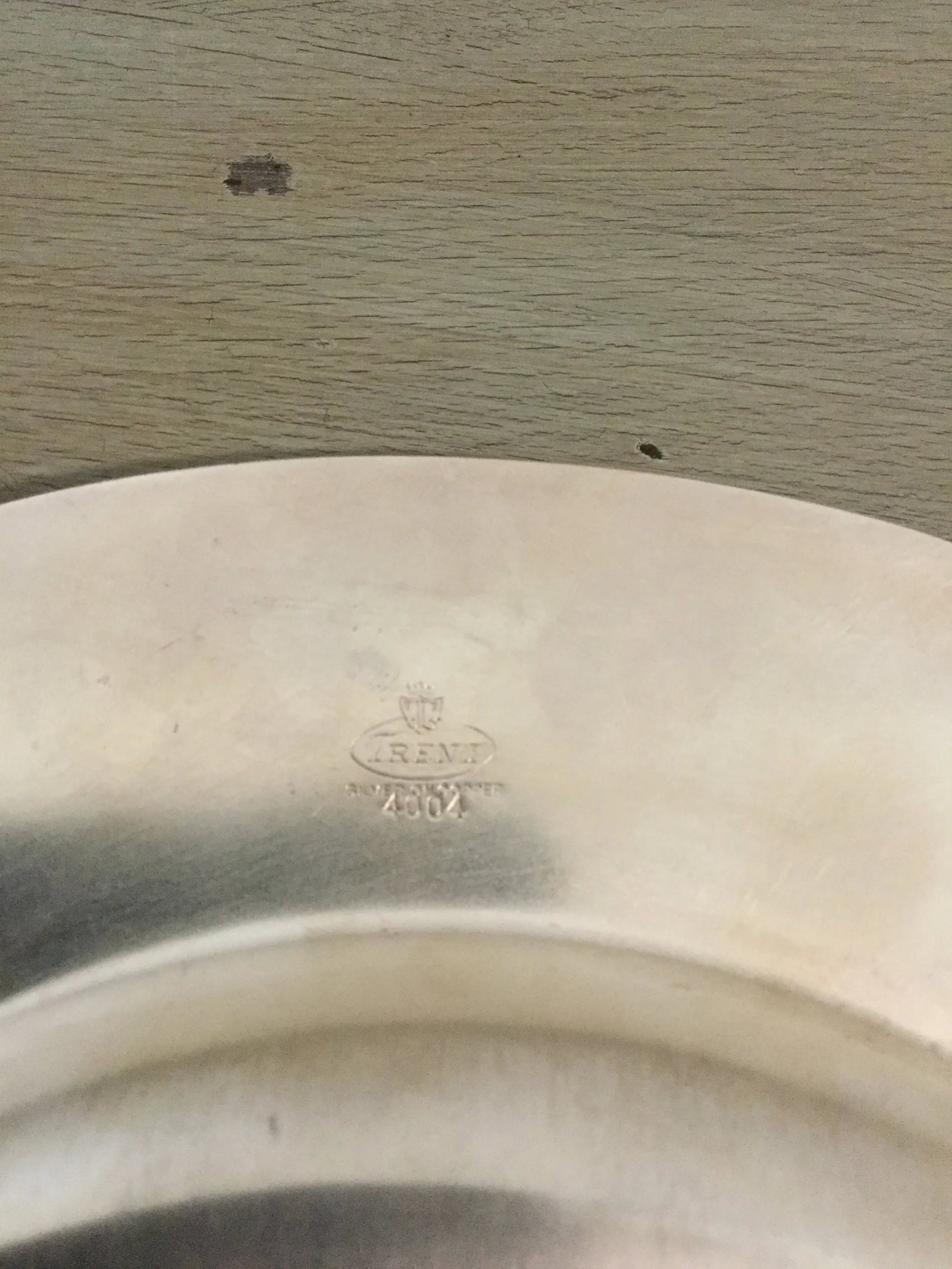 Vintage 1950s Trent Silver on Copper Meat Platter #4004 - 10