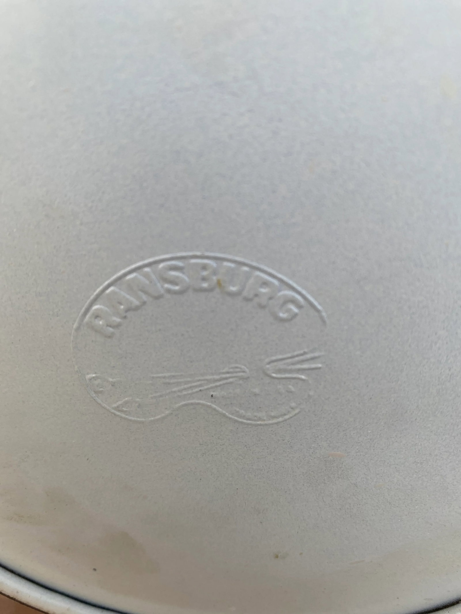 Mid 20th Century Ransburg Floral Tin Canister - 6