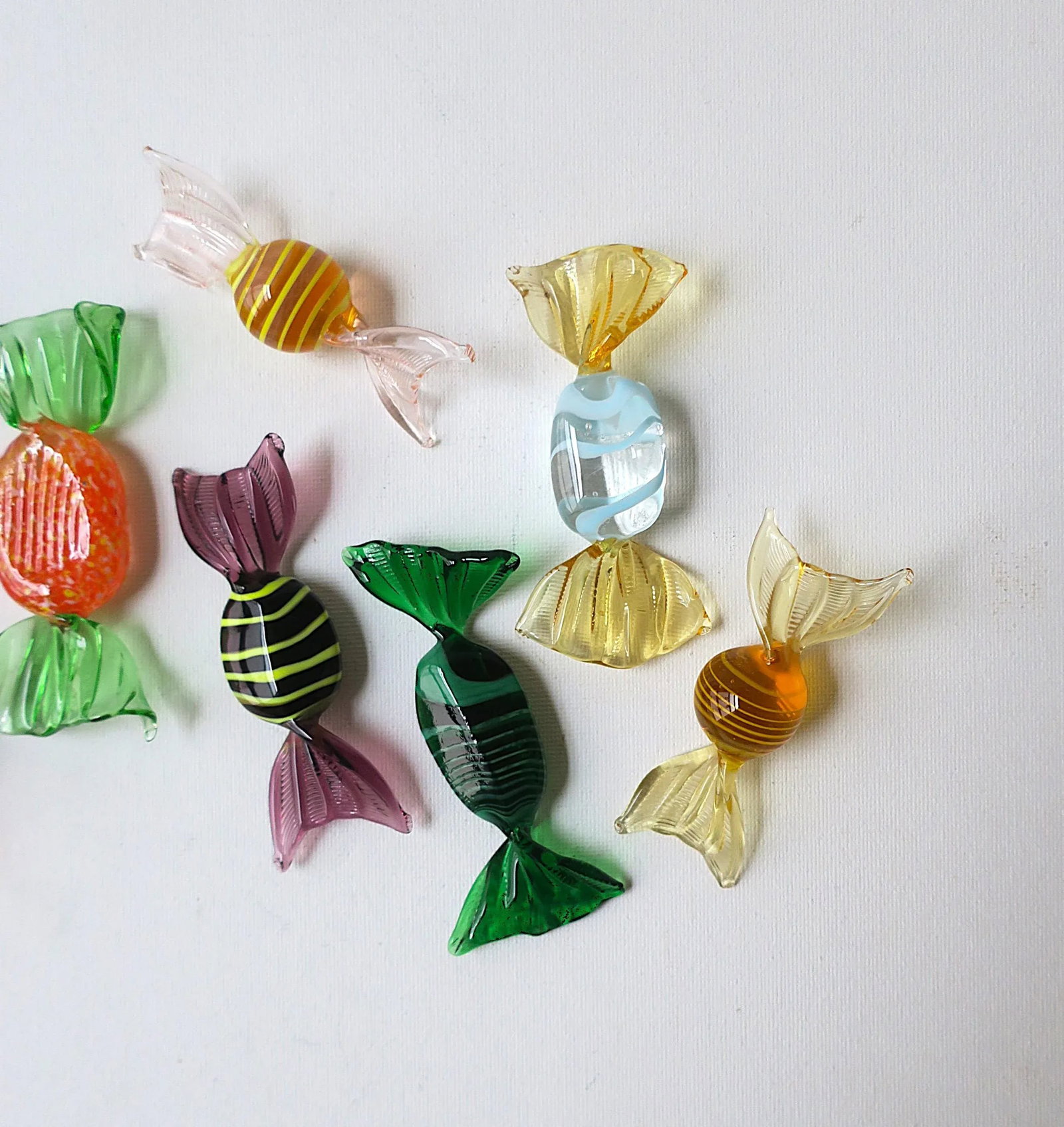 Italian Murano Candy Sculptures - 7