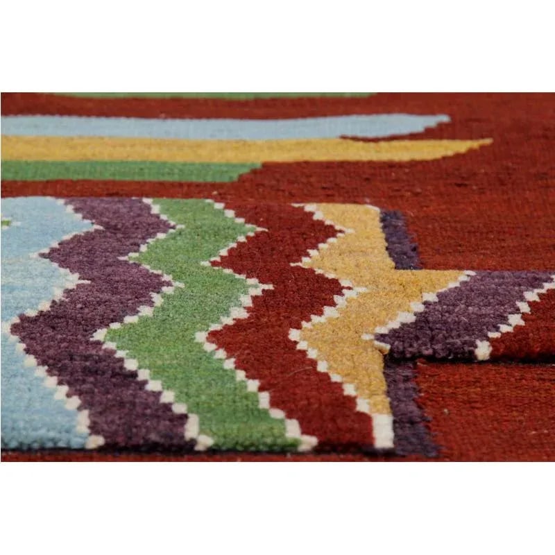 Handwoven Scandinavian Style Persian Kilim Area Rug - 3'9" * 6'3'' - 3