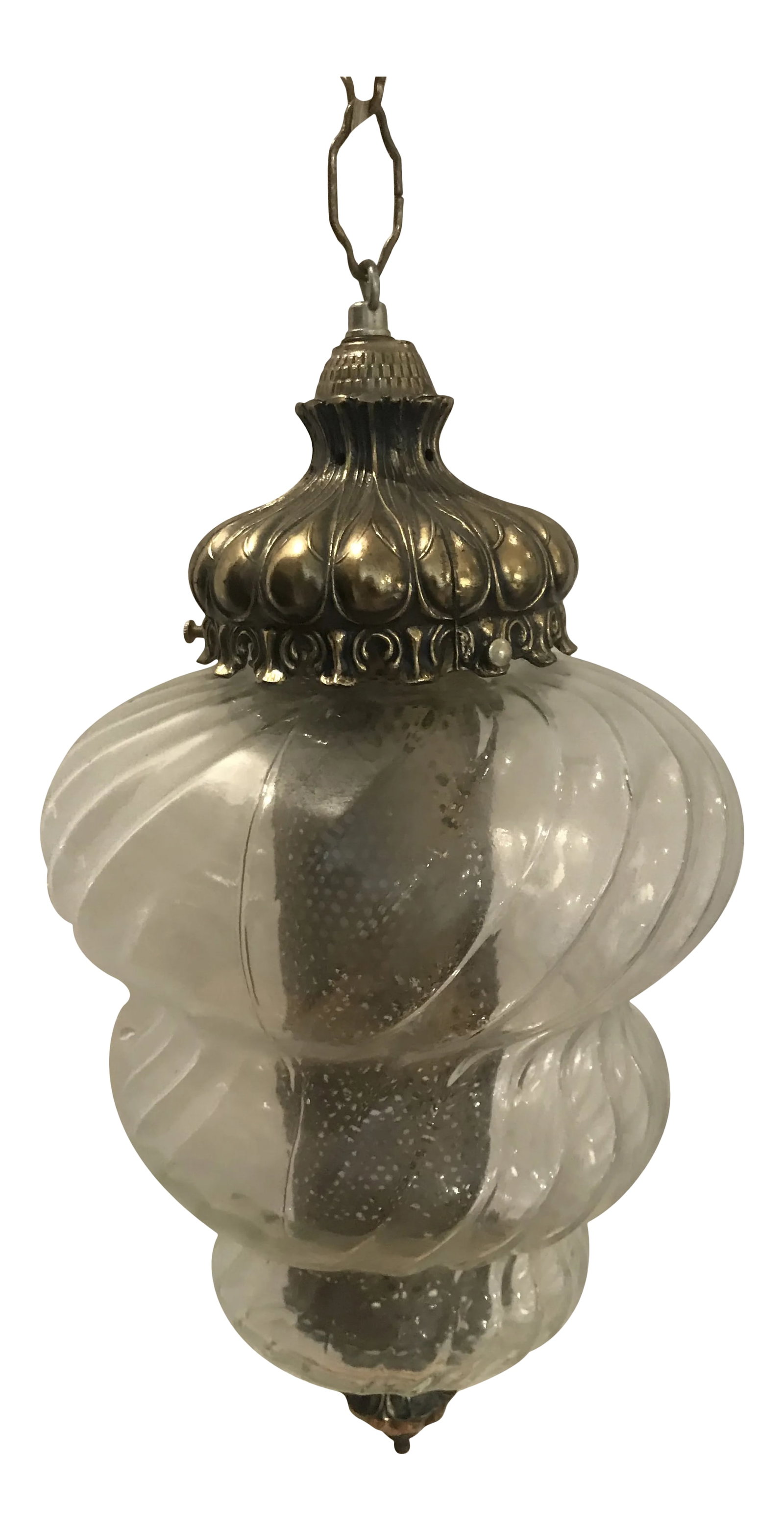 Vintage Hollywood Regency Style Swag Lamp: Nice Hollywood Regency Style Swag Lamp Condition: Alterations: Original Condition Unaltered Imperfections: Some Imperfections Condition Notes: Good Vintage Condition Original Wire and Working Well