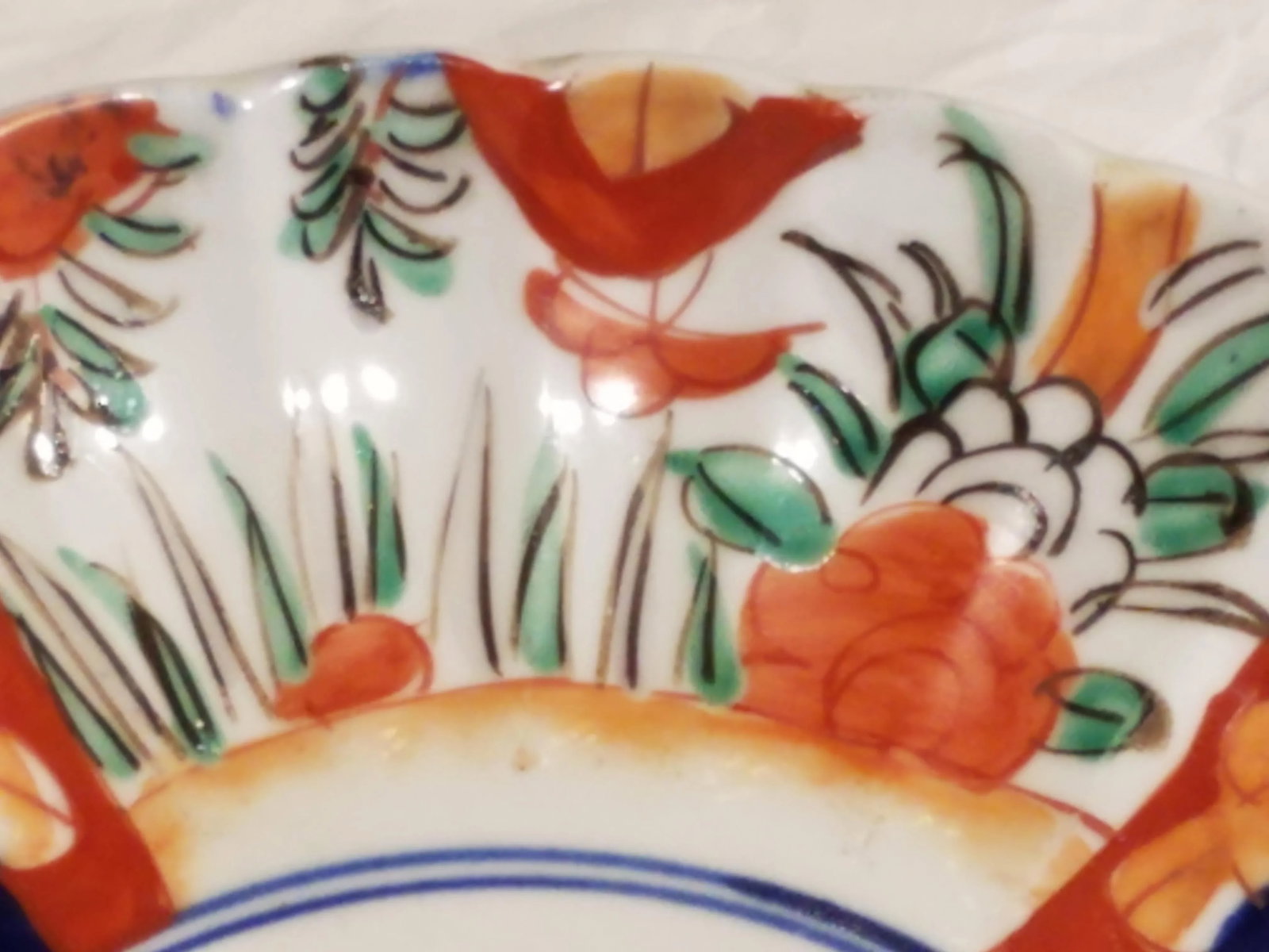 Late 19th Century Imari Plate Found in Northeastern England - 8