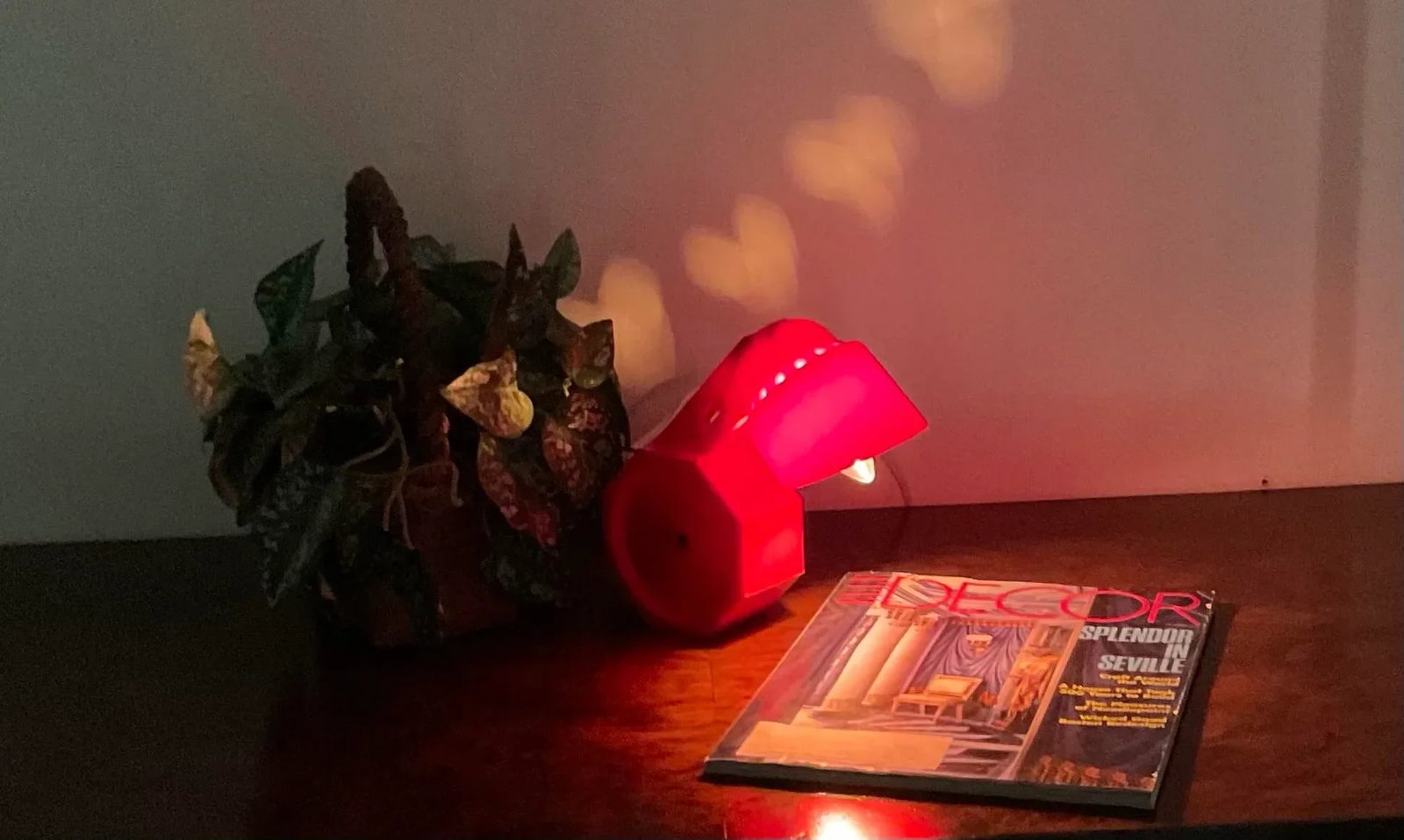 Vintage Red 70s Light-Horse High-Intensity 7 Position Task Lamp by Reiley Moustakas - 12