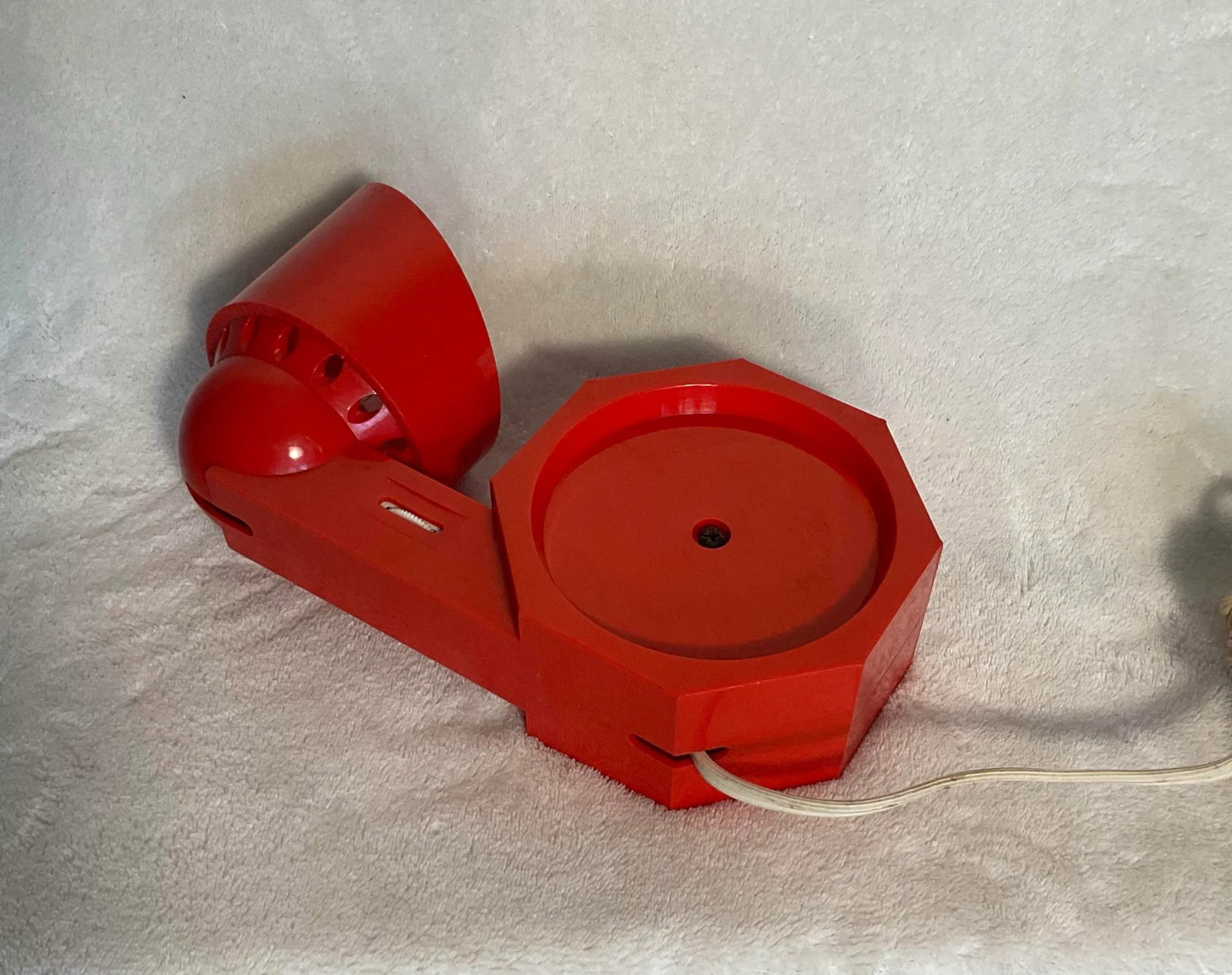 Vintage Red 70s Light-Horse High-Intensity 7 Position Task Lamp by Reiley Moustakas - 4