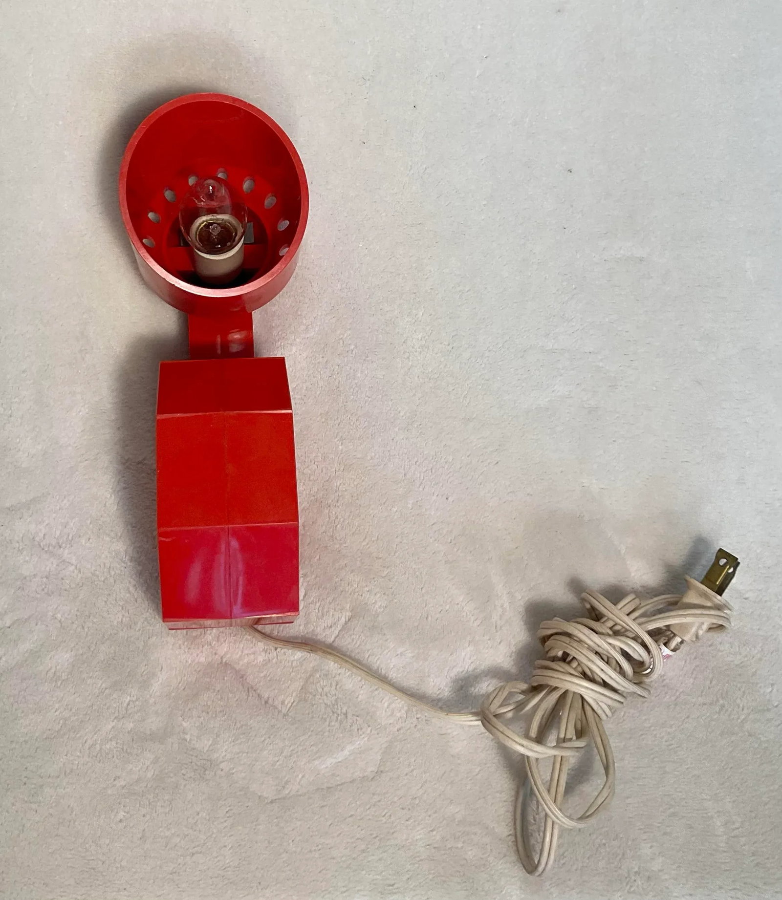 Vintage Red 70s Light-Horse High-Intensity 7 Position Task Lamp by Reiley Moustakas - 5