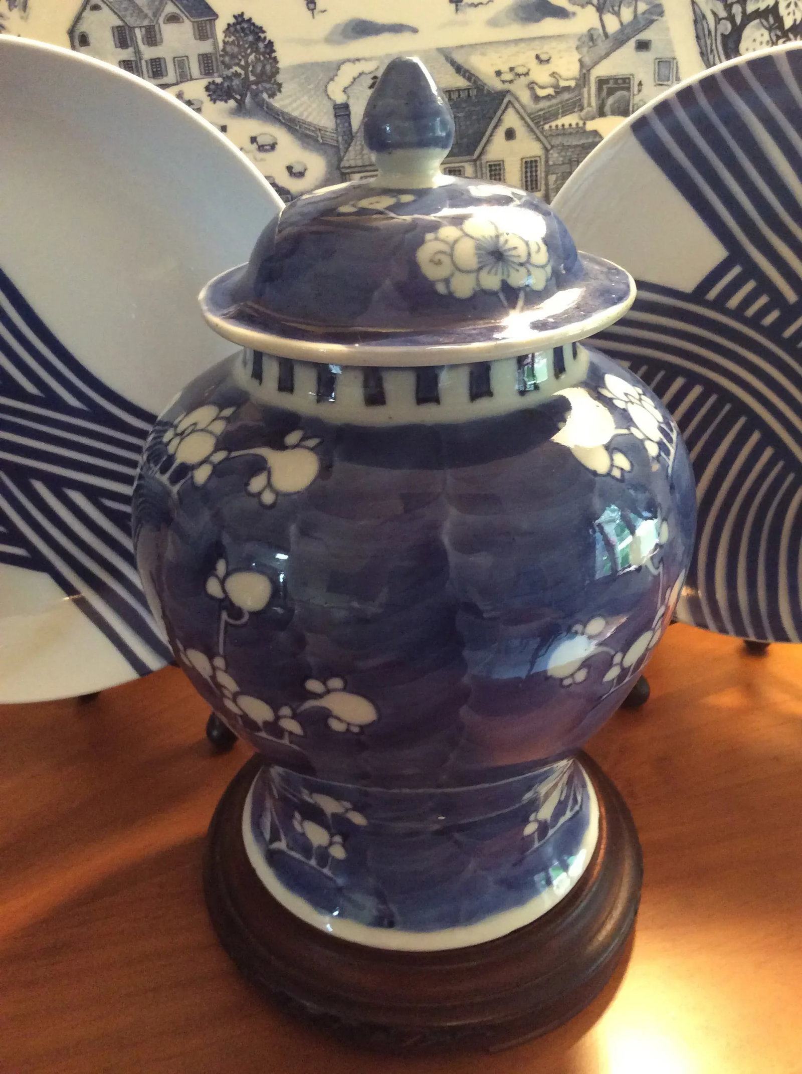 Mid 20th Century Chinoiserie Ginger Jar - 10