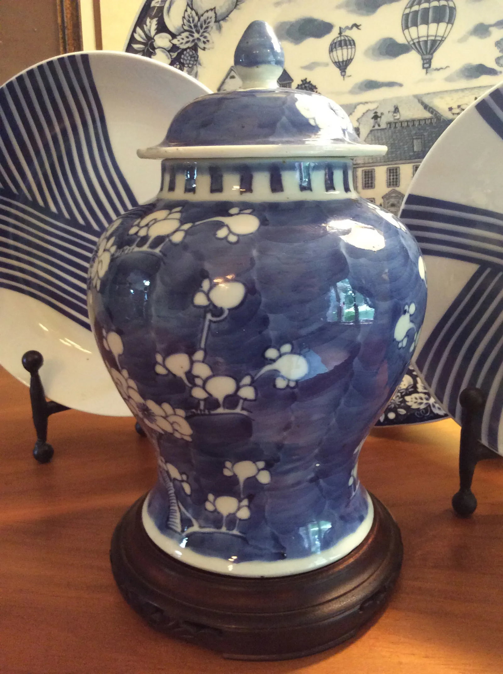 Mid 20th Century Chinoiserie Ginger Jar - 11
