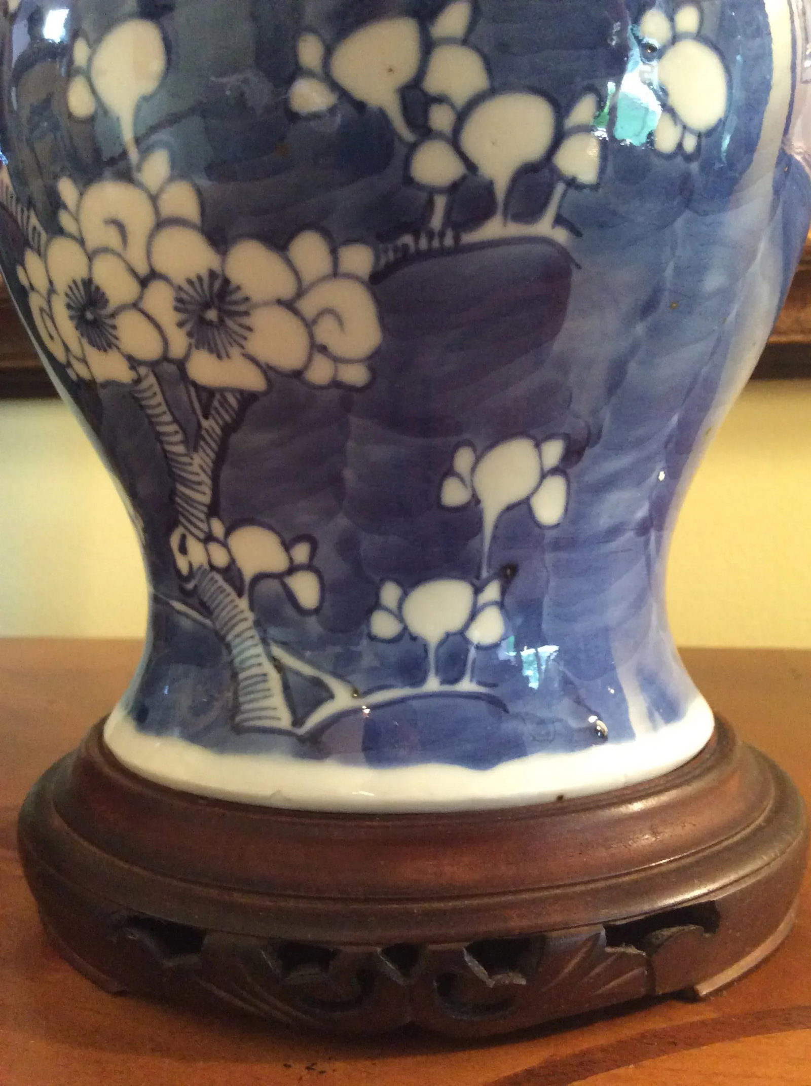 Mid 20th Century Chinoiserie Ginger Jar - 2