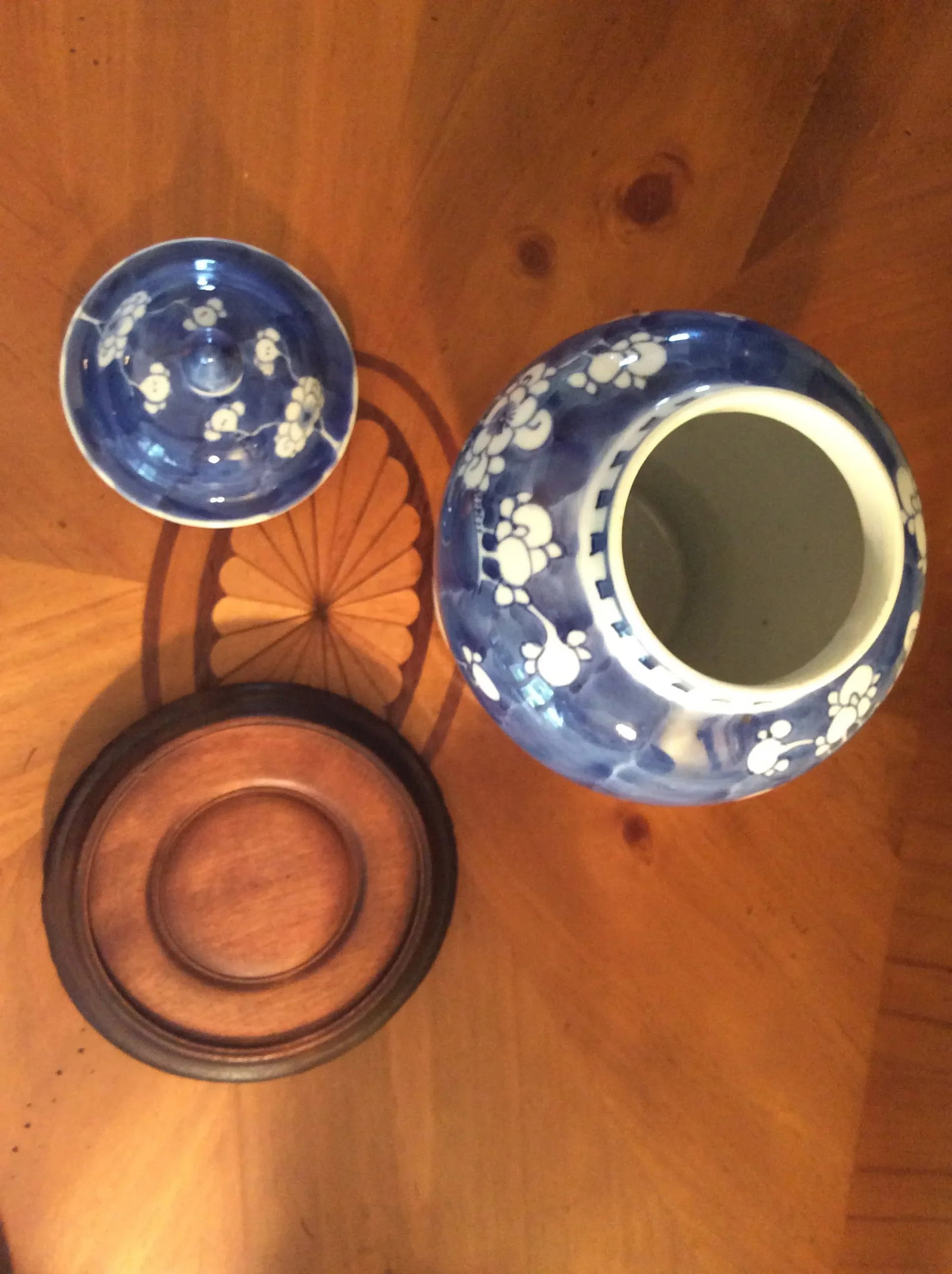 Mid 20th Century Chinoiserie Ginger Jar - 5