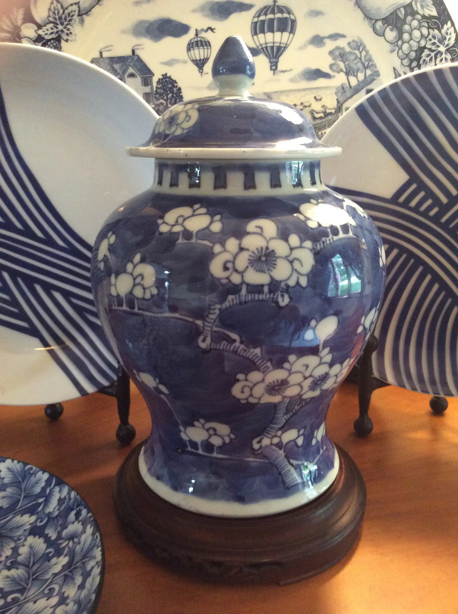 Mid 20th Century Chinoiserie Ginger Jar - 6