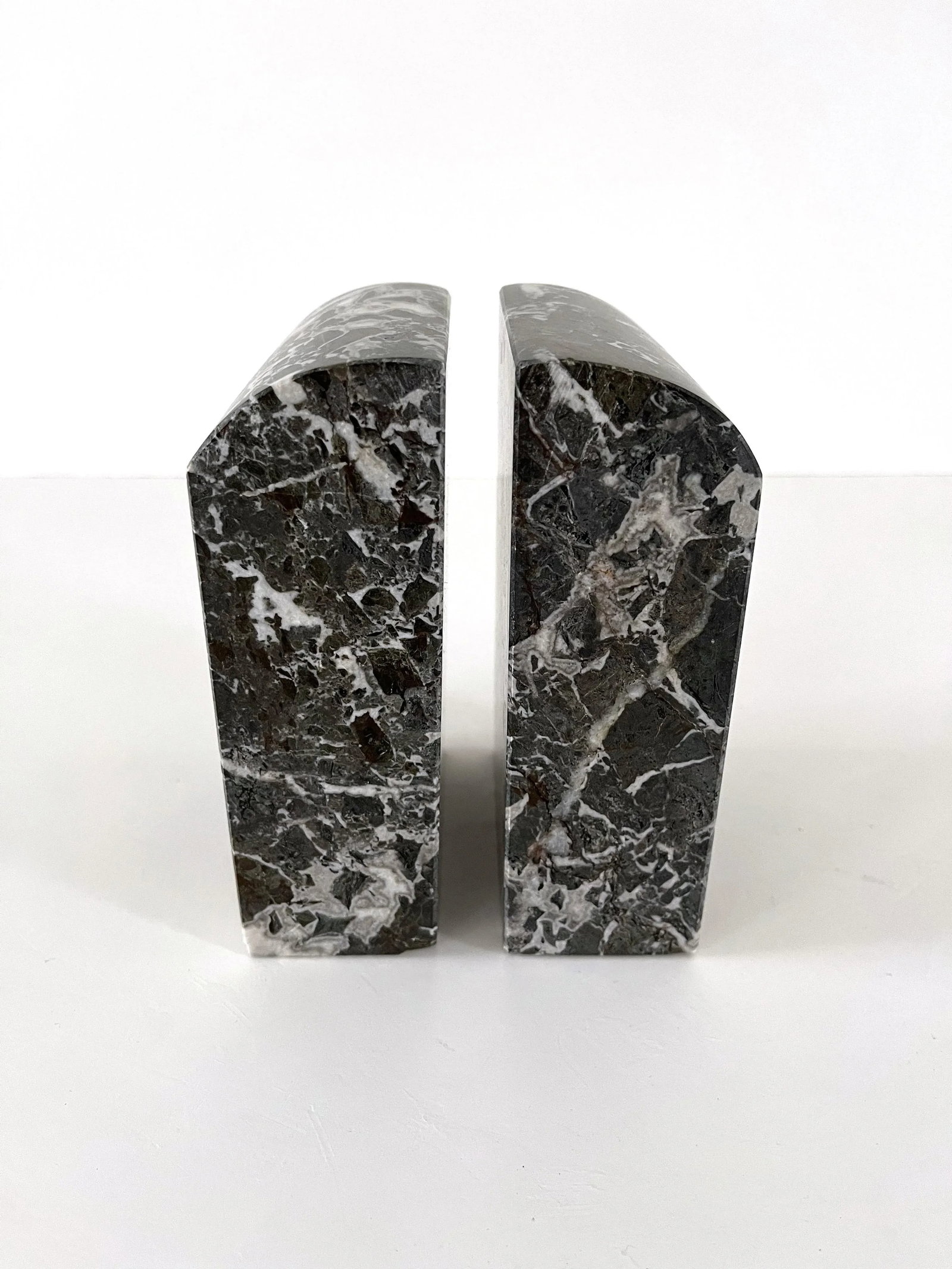 Vintage Marble Bookends - 3