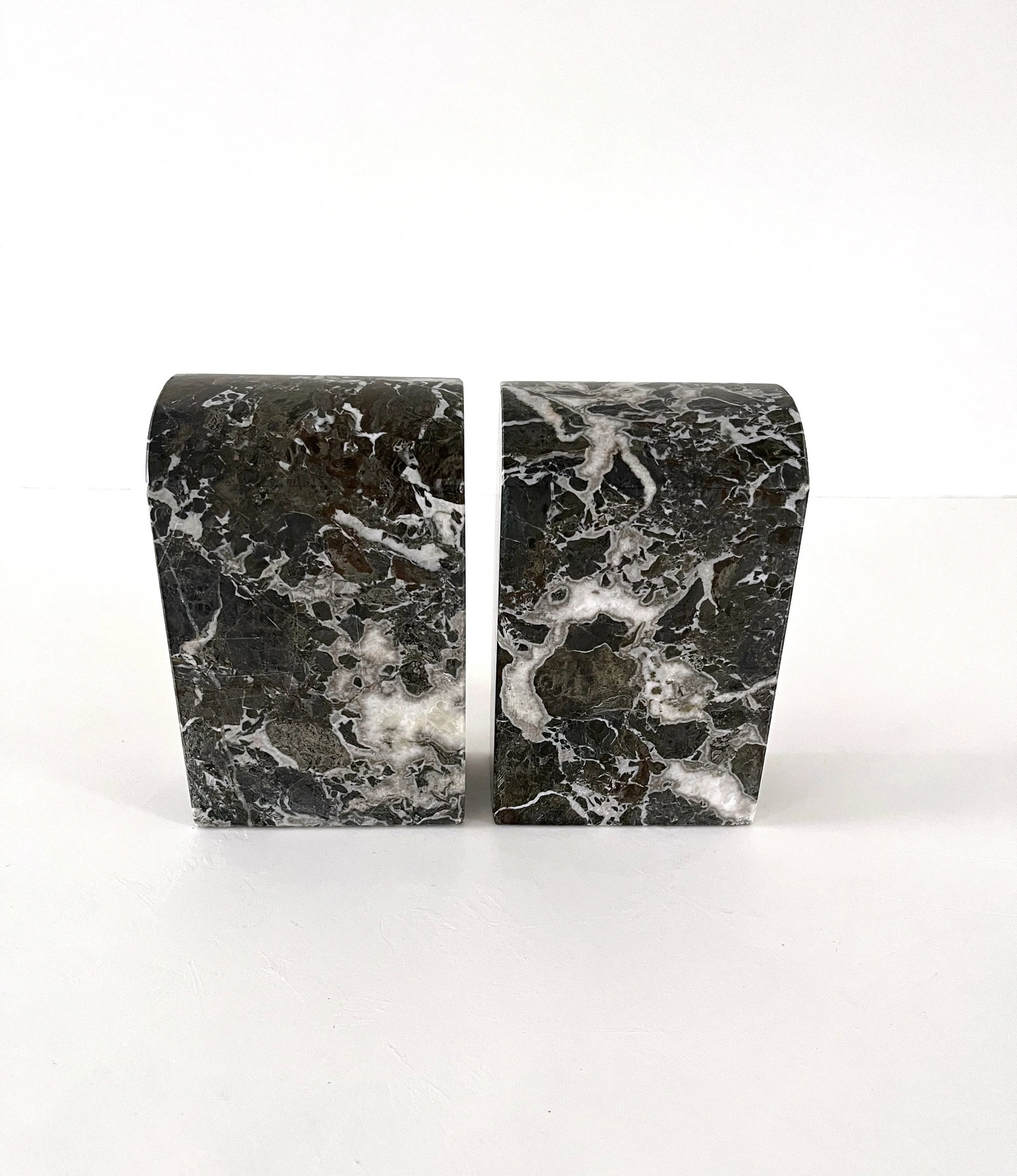 Vintage Marble Bookends - 4