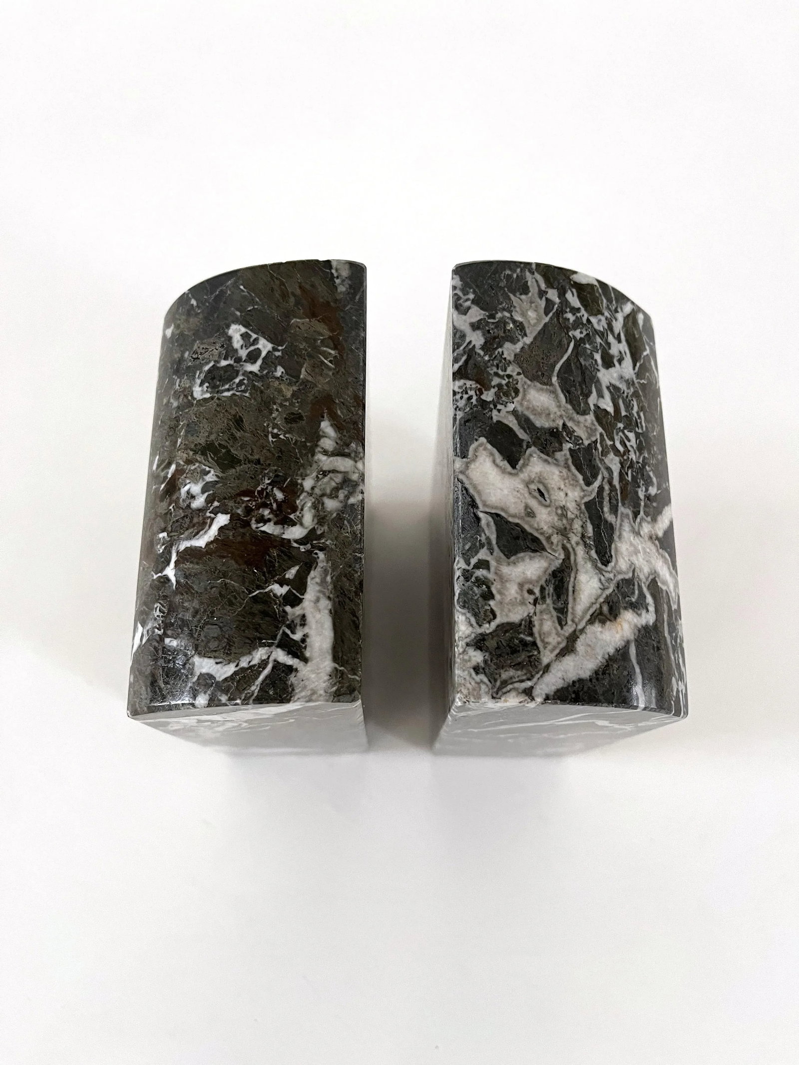 Vintage Marble Bookends - 6