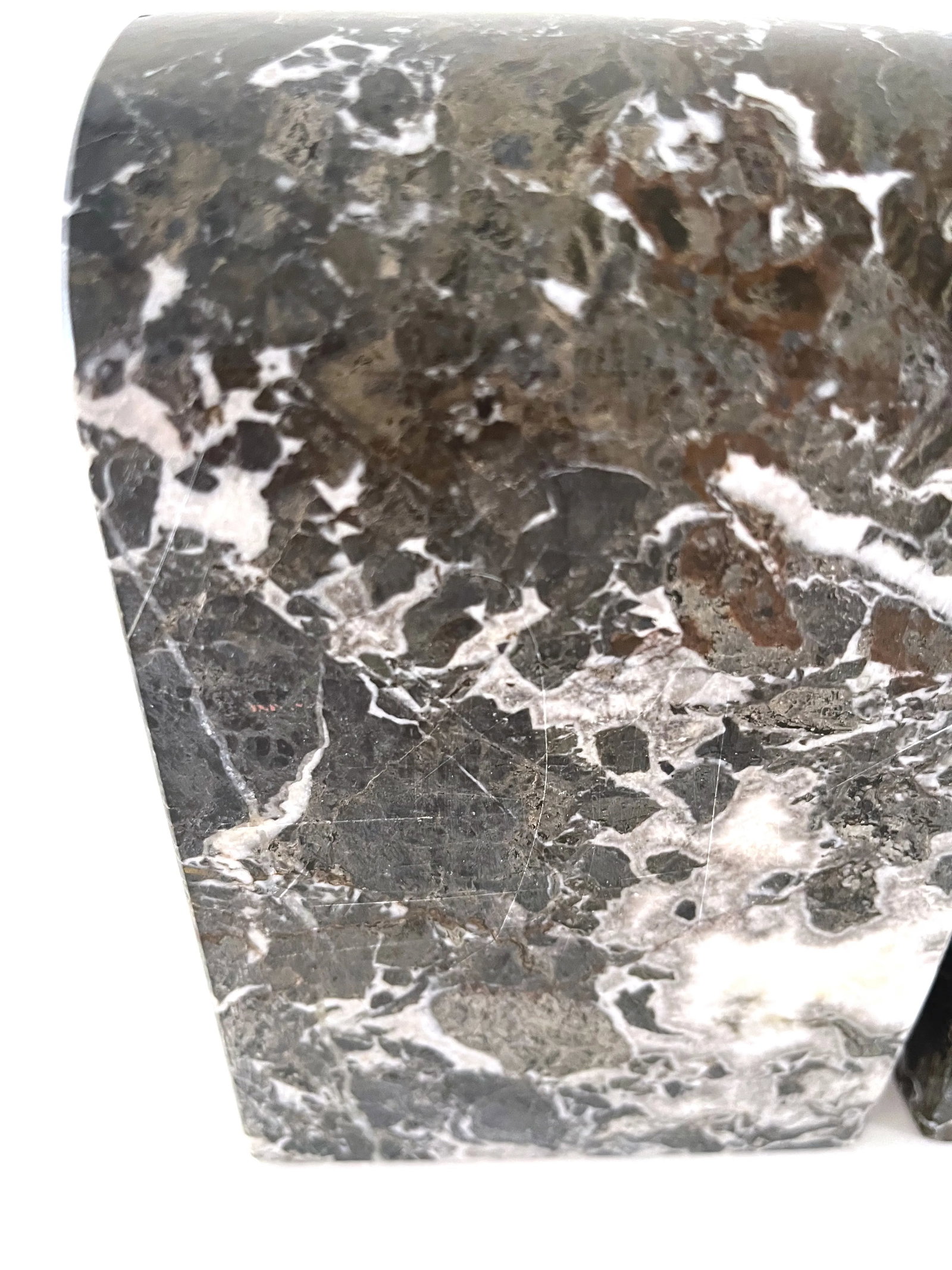 Vintage Marble Bookends - 9