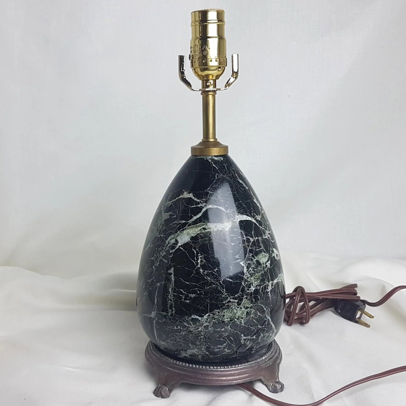 Custom Tear Drop Shaped Marble Lamp - 10