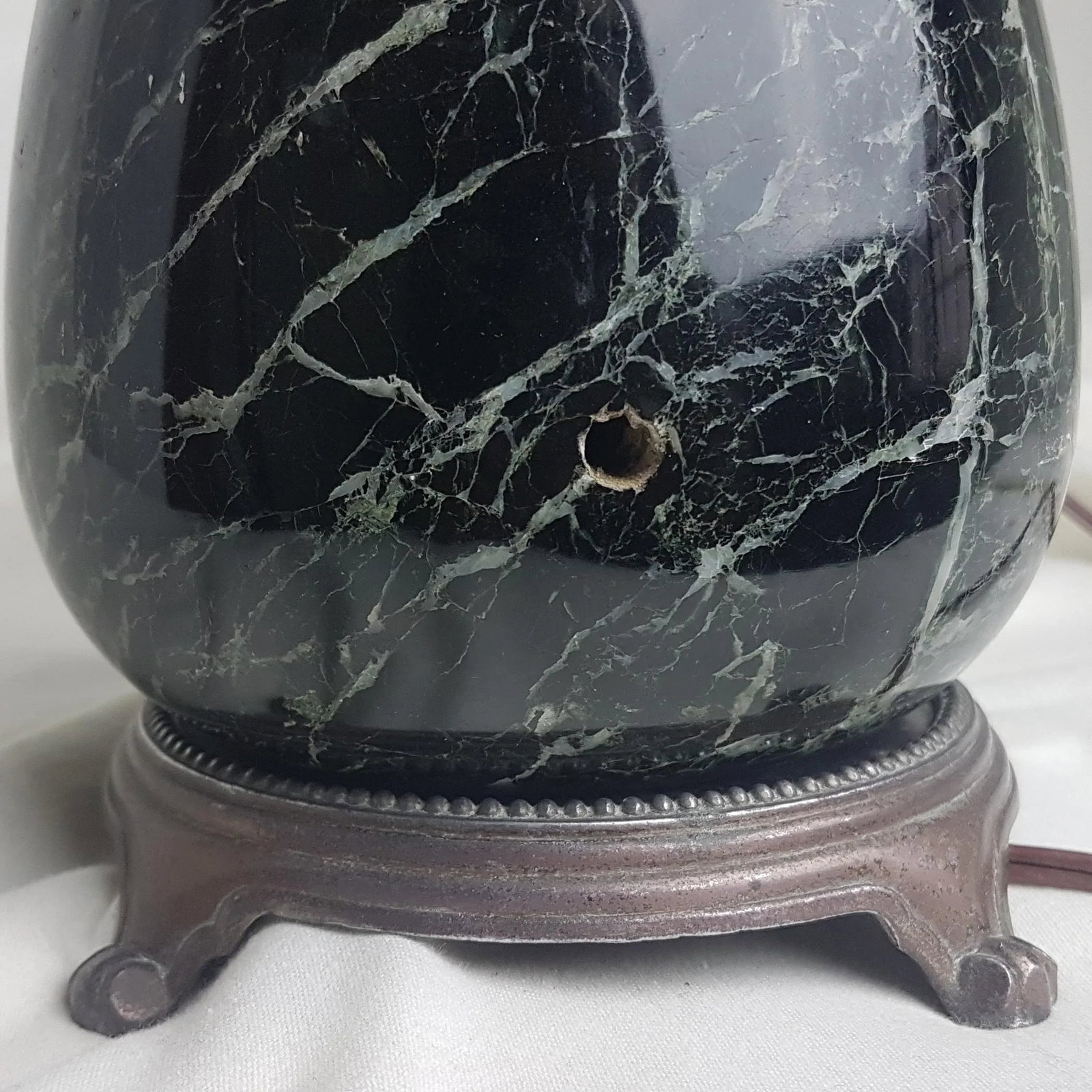Custom Tear Drop Shaped Marble Lamp - 5