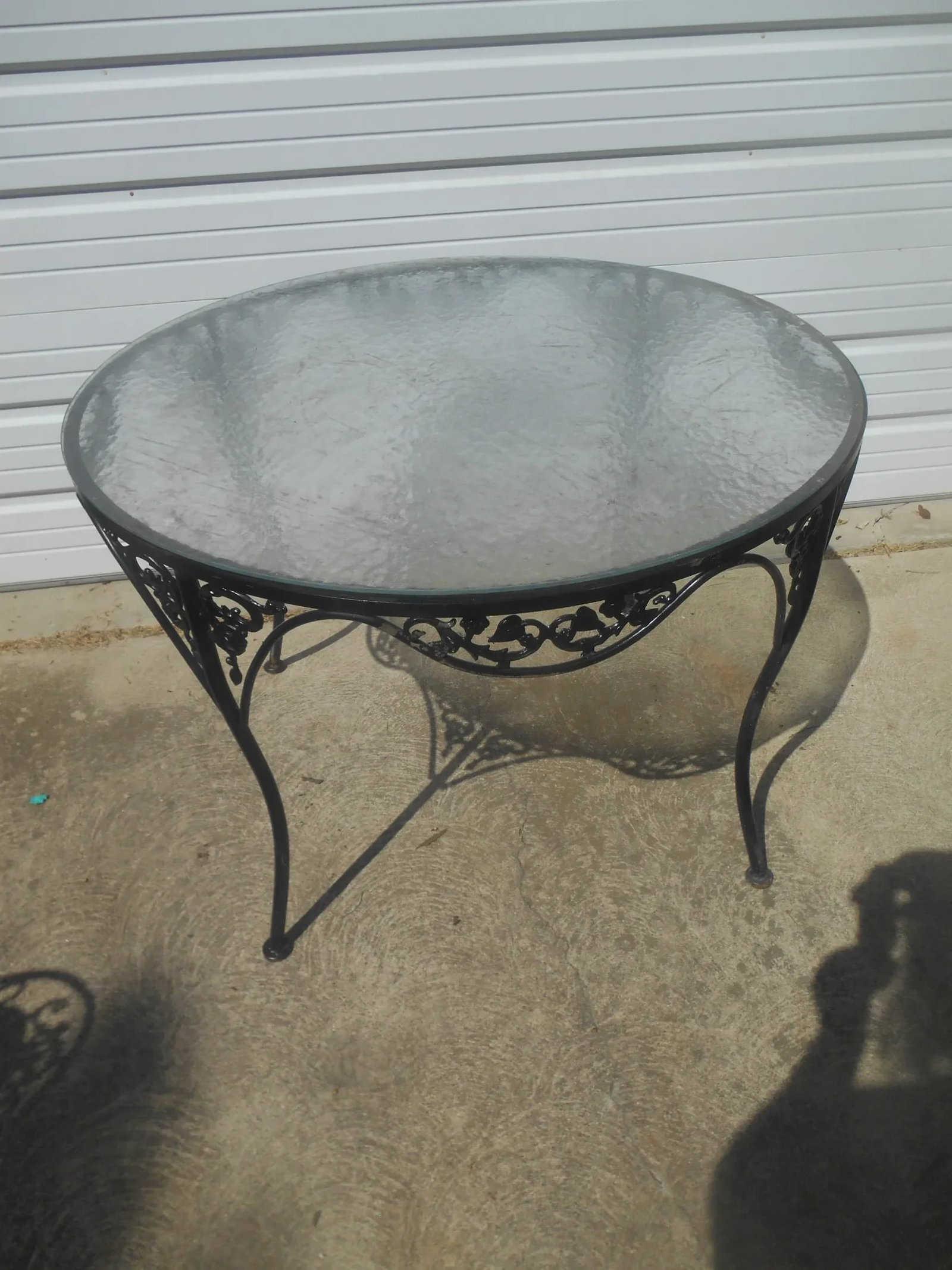 Vintage 1960's Russell Woodard Wrought Iron Patio Set - 7
