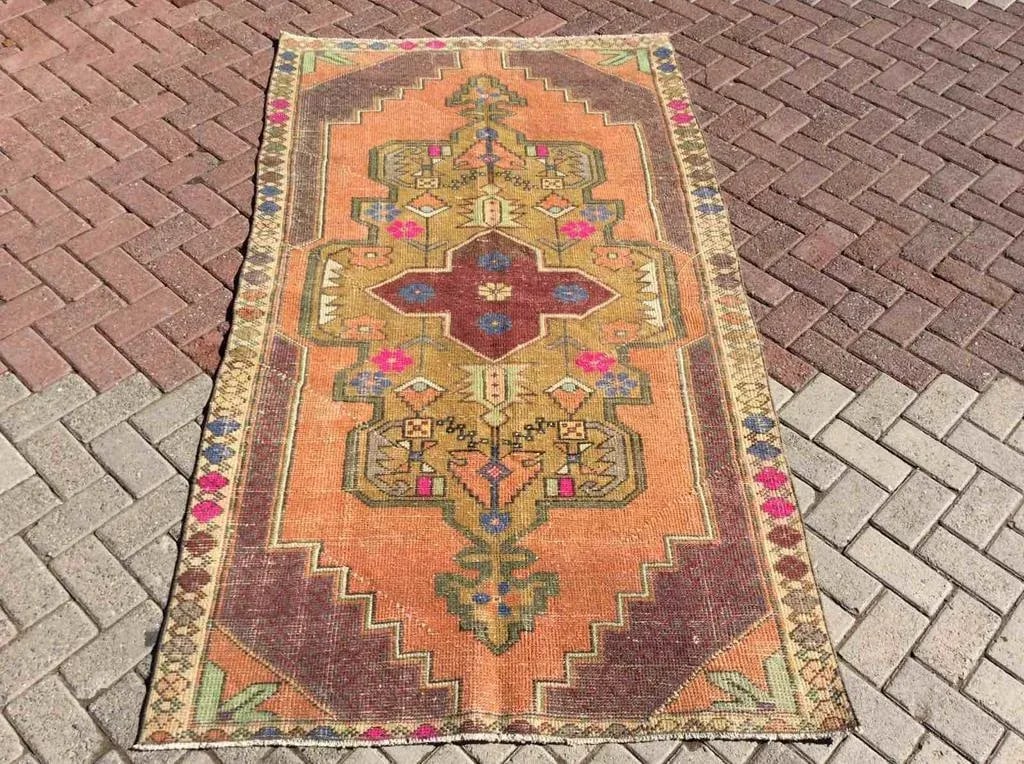 Vintage Area Rug - 51" X 90.5" - 10