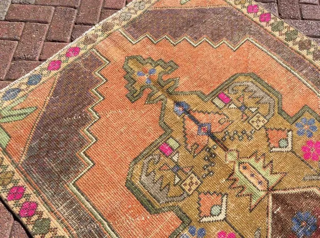 Vintage Area Rug - 51" X 90.5" - 3
