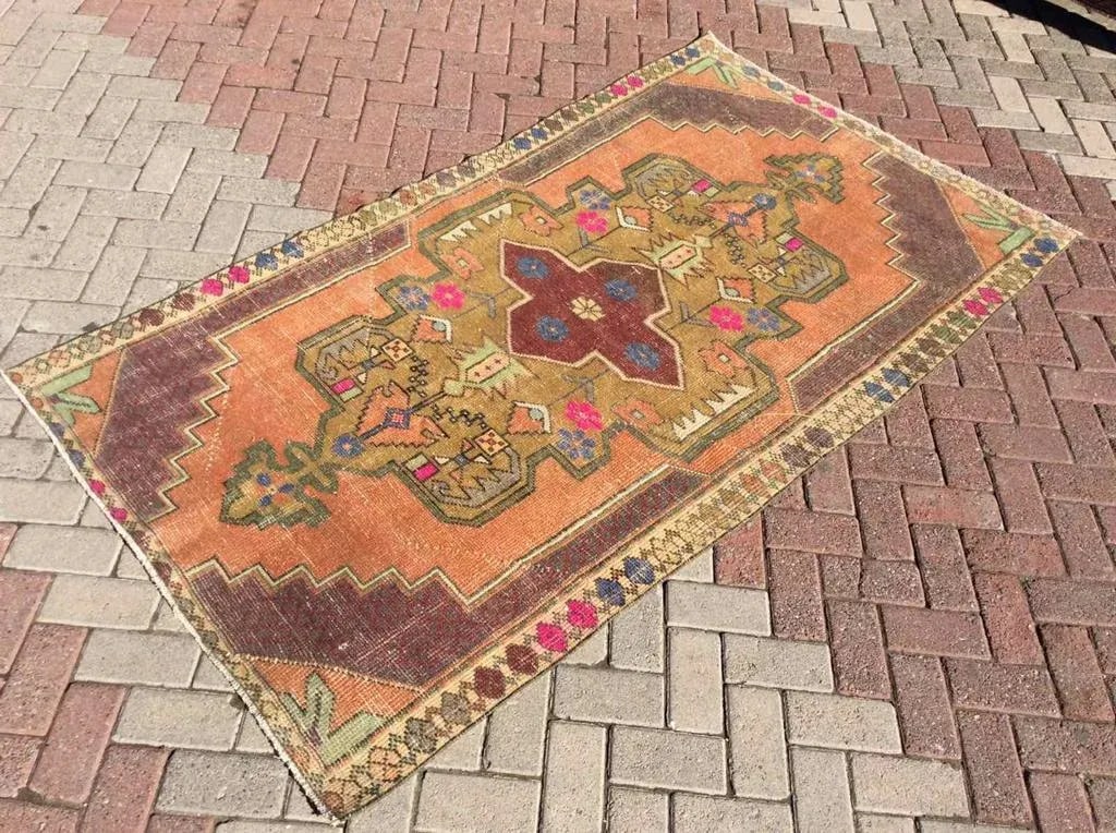 Vintage Area Rug - 51" X 90.5" - 5