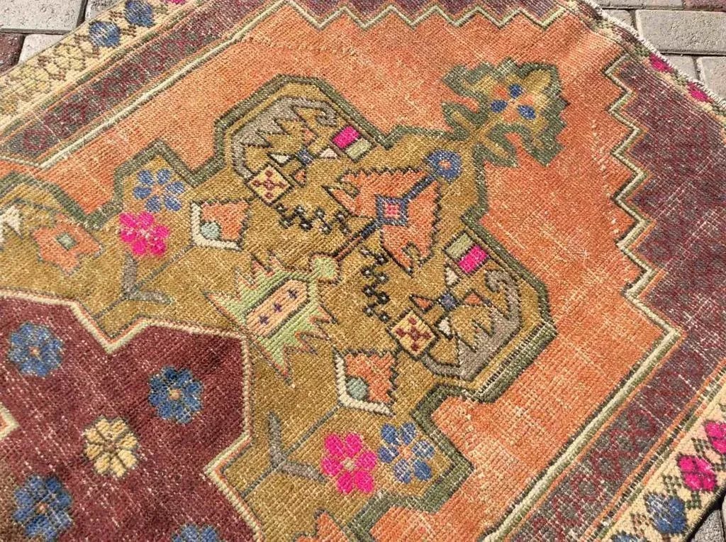 Vintage Area Rug - 51" X 90.5" - 6