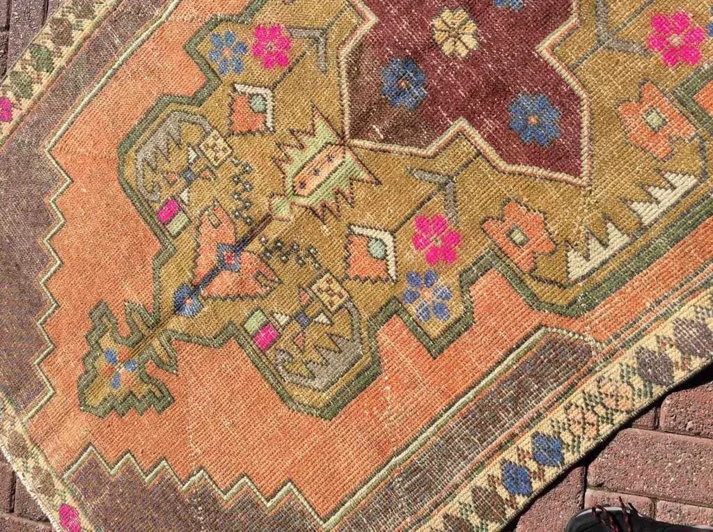 Vintage Area Rug - 51" X 90.5" - 7