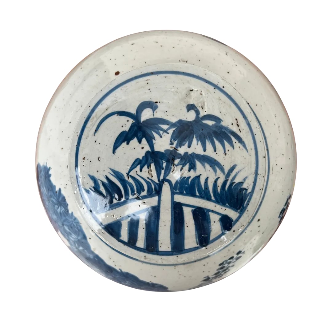 Chinoiserie Lidded Ginger Jar - 5