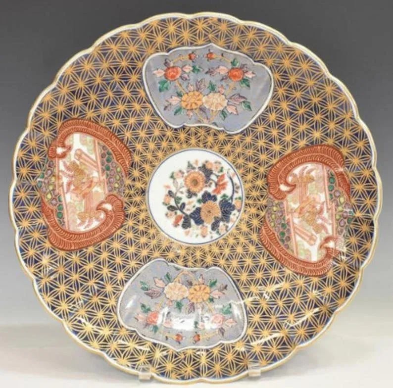 Mid-Century Japanese Imari Porcelain Charger - 4