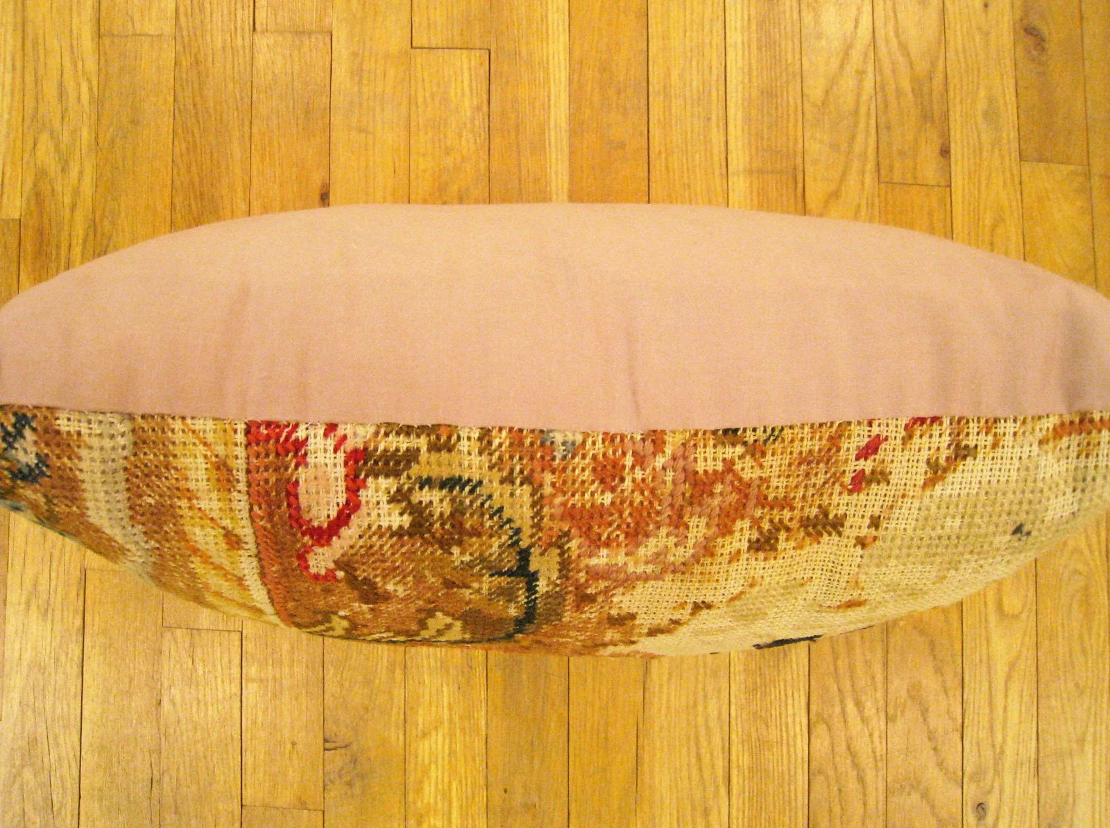 Art Deco Decorative English Needlepoint Pillow - 4