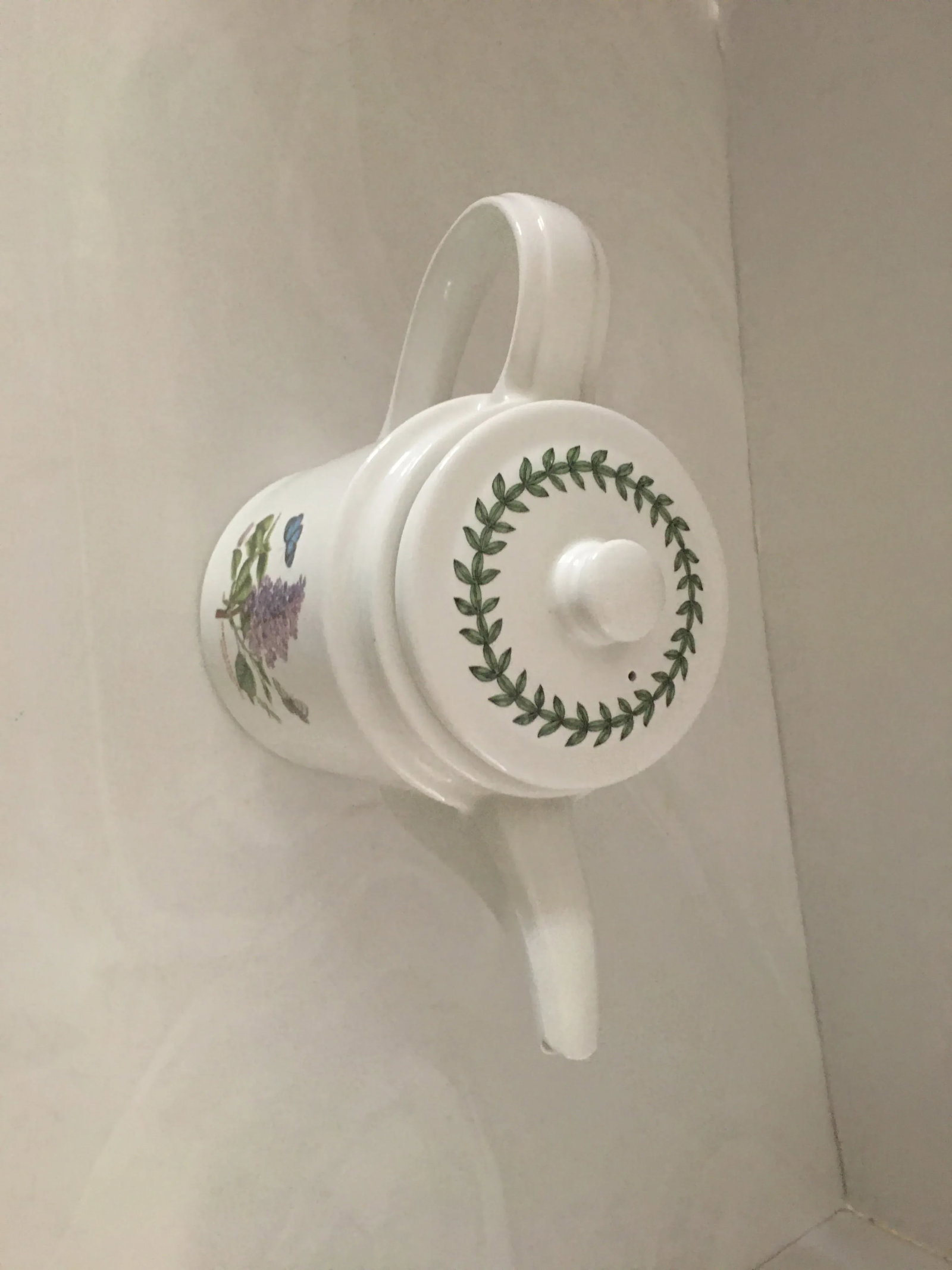 1990s Portmeirion Botanical Garden Coffee Pot - 6