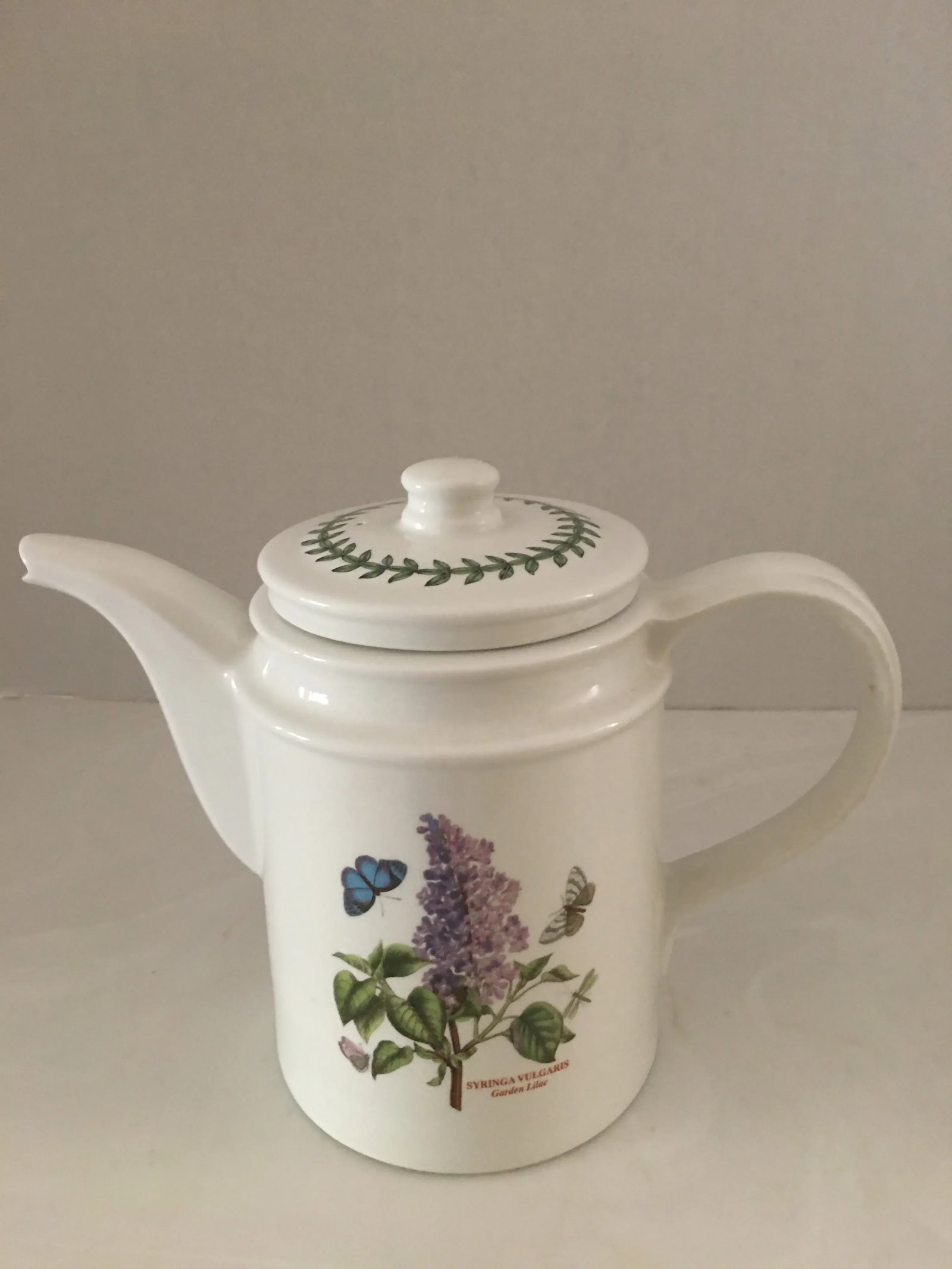 1990s Portmeirion Botanical Garden Coffee Pot - 7