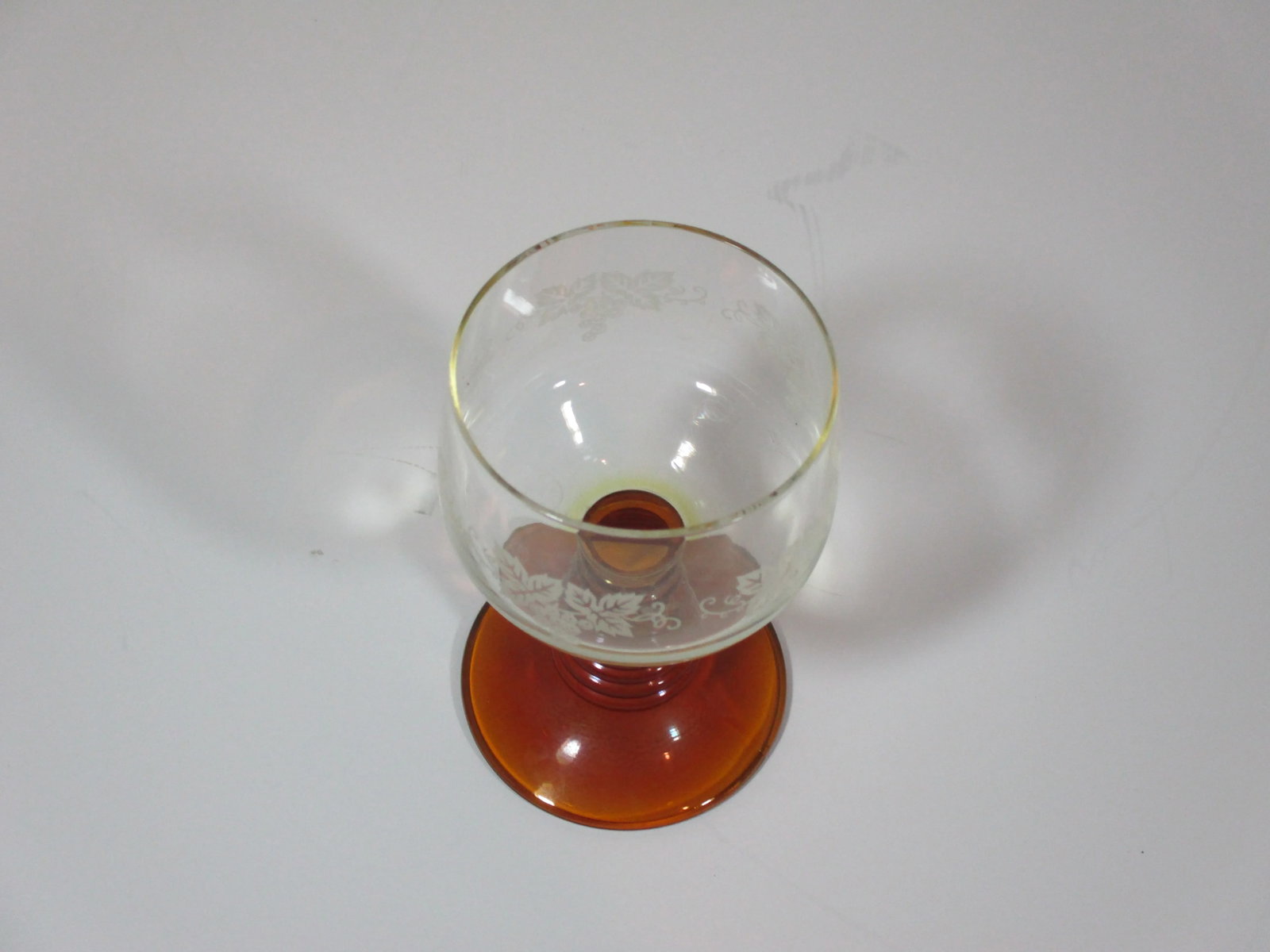 Mid Century Coiled Stem Wine Glasses - Set of 6 - 5