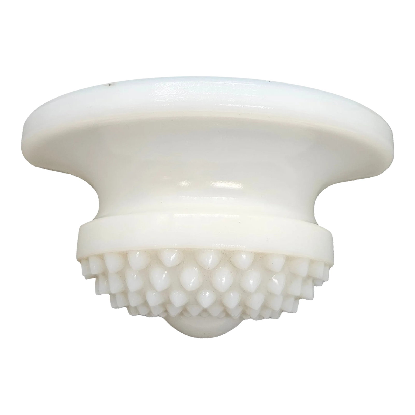 Vintage Milk Glass Wall Pocket, Hobnail: Vintage Milk Glass Wall Pocket, Hobnail Condition: Alterations: Original Condition Unaltered Imperfections: Some Imperfections Condition Notes: Age, Vintage Origin: United States Materials & T