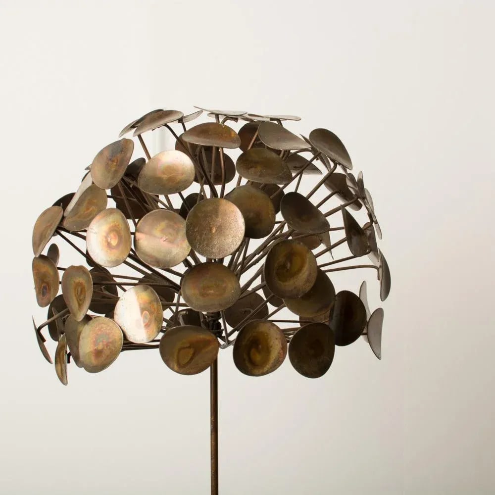 Topiary Sculpture In The Manner of C.Jere in Patinated Brass and Copper Circa 1970 - 4