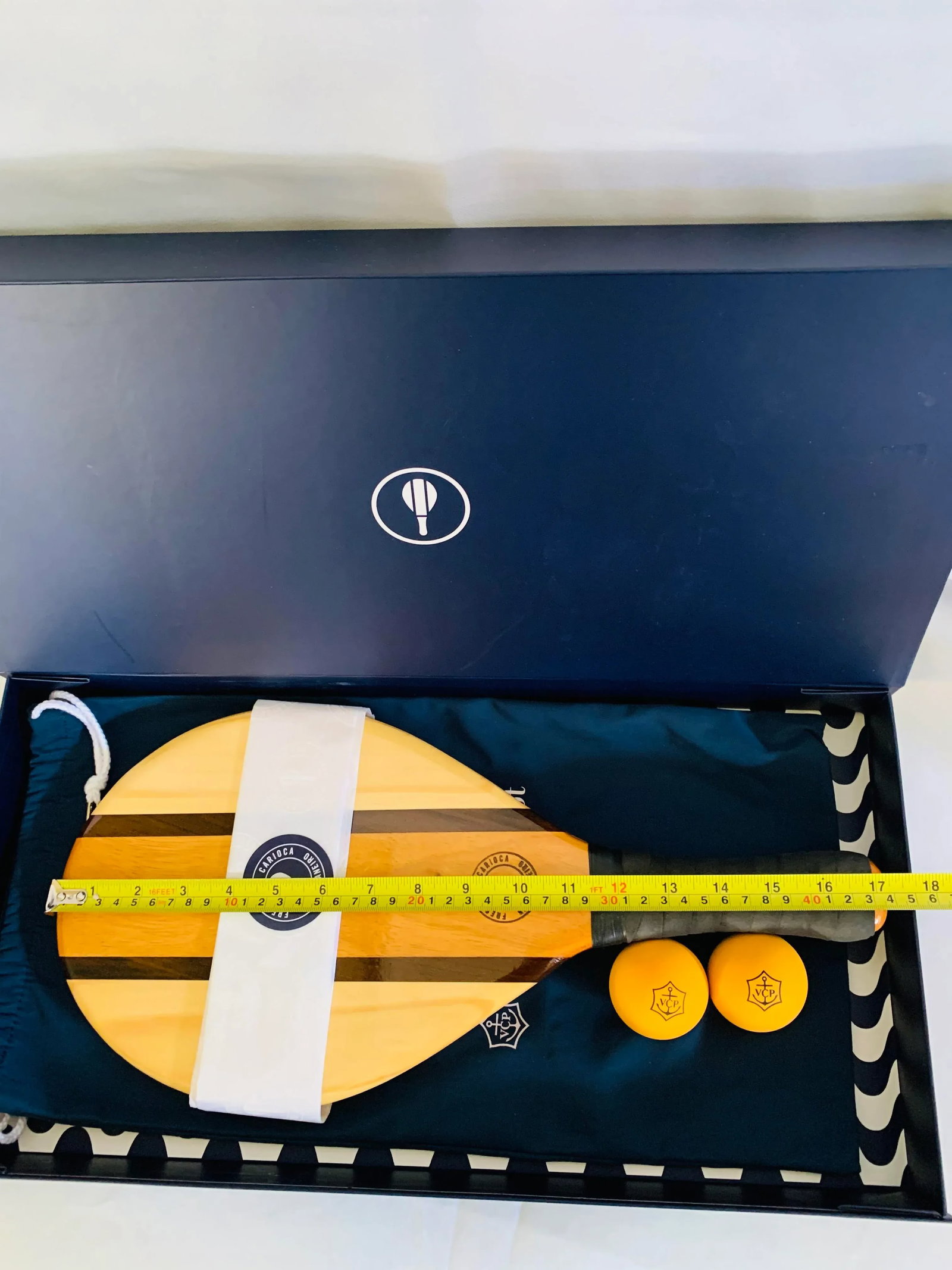 Veuve Clicquot Beach Bat Set by Frescobol Carioca - 6