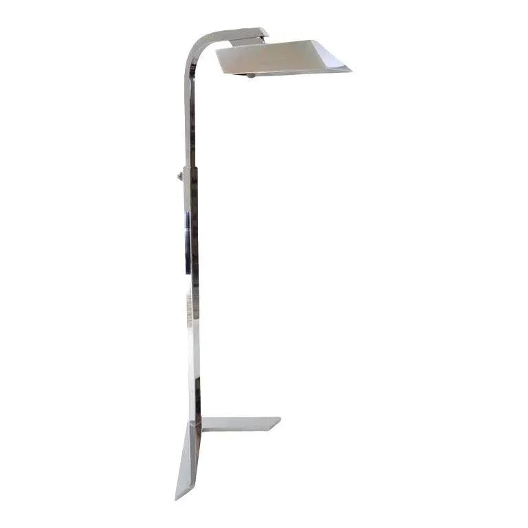Floor Lamp Casella Style Adjustable Chrome - 2