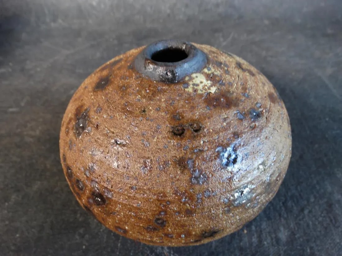 Otto and Vivika Heino Spherical Stoneware Vessel - 5