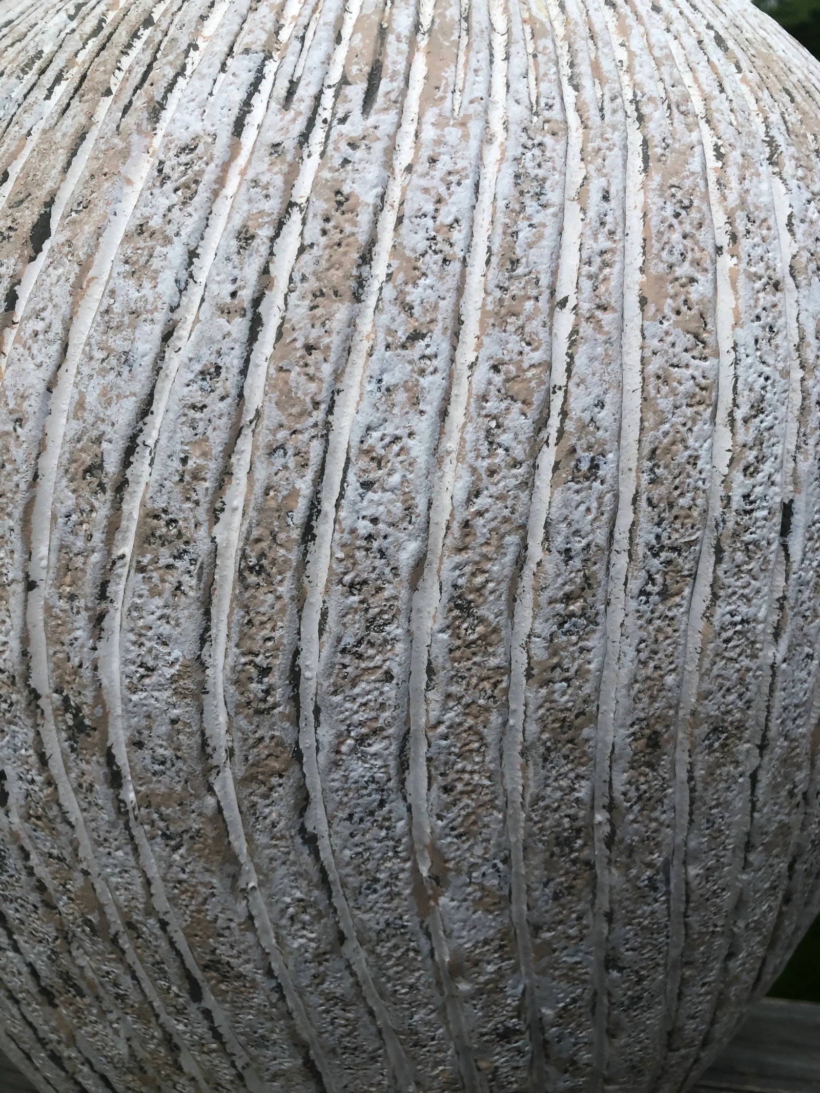 Vintage Late 20th Century Plaster Swirl Lamp - 5