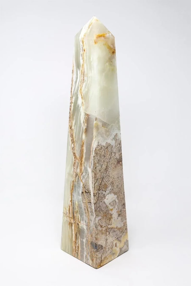 1960s Italian Onyx Obelisk - 2
