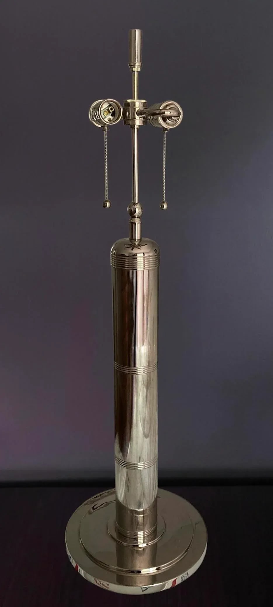 Thomas O'Brien for Visual Comfort Signature Longacre Tall Table Lamp in Polished Nickel - 2