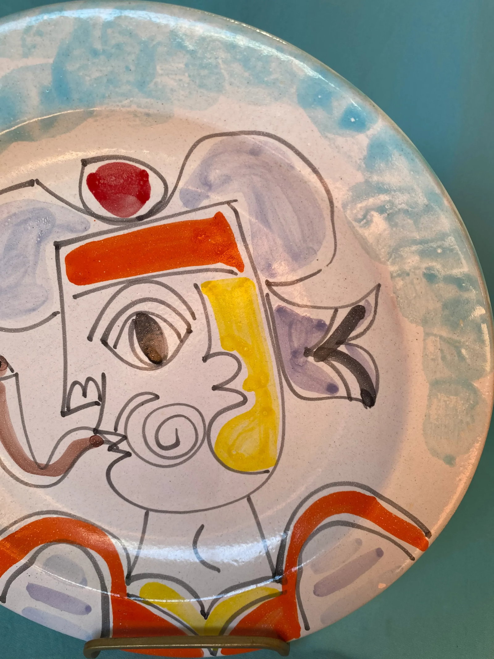 1960s DeSimone Mid-Century Sailor Plate - 3